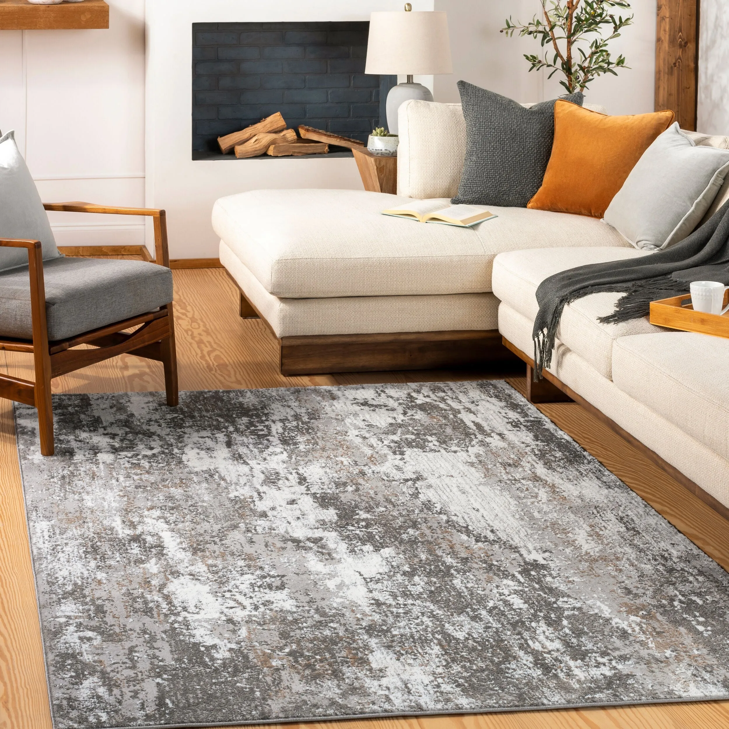 Livabliss Allegro Industrial Area Rug