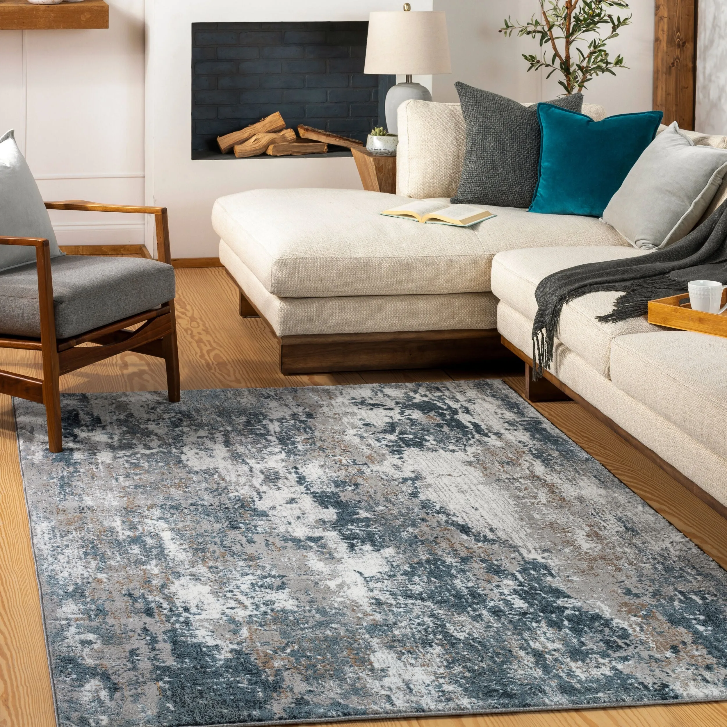 Livabliss Allegro Industrial Area Rug