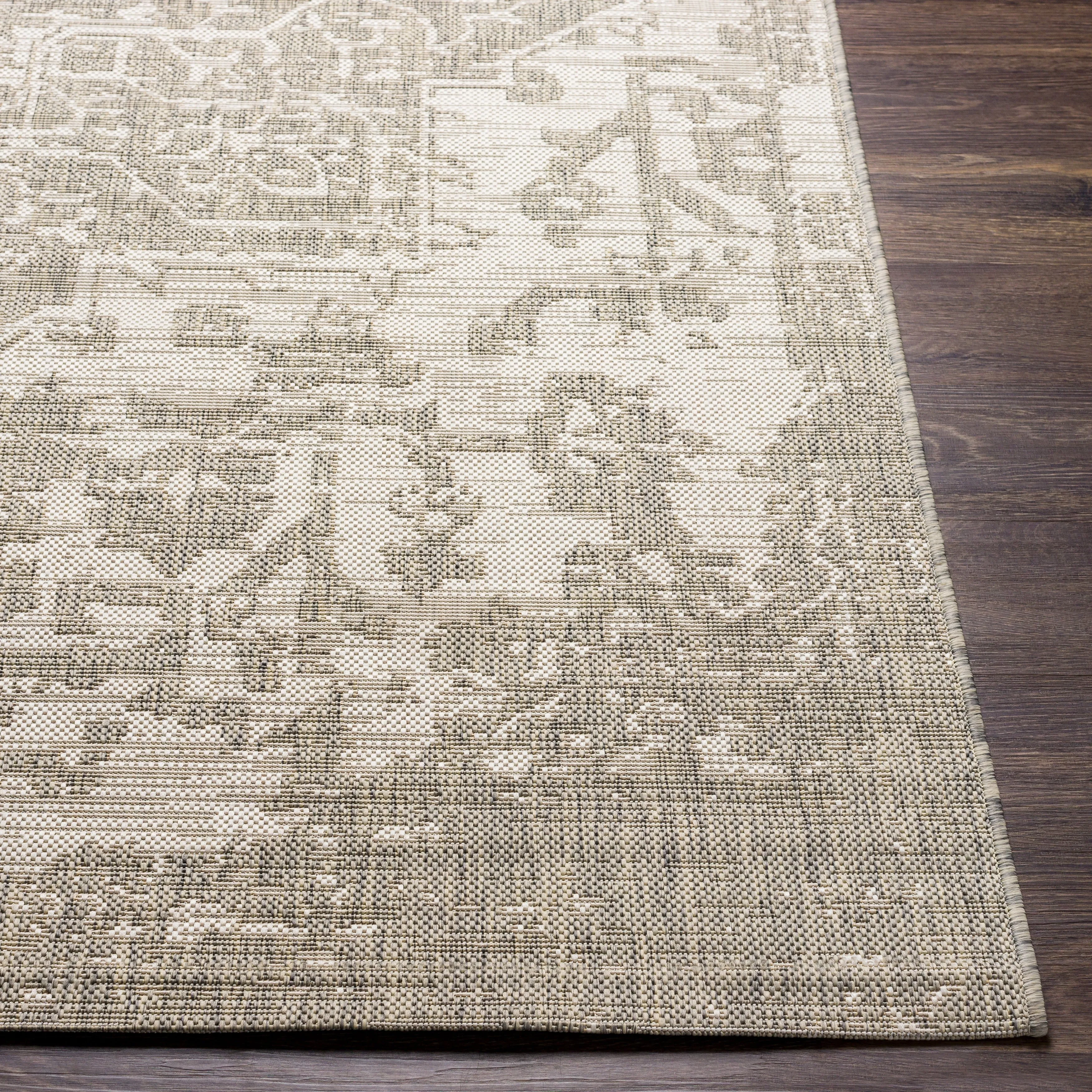 Livabliss Andell Indoor/ Outdoor Vintage Medallion Area Rug