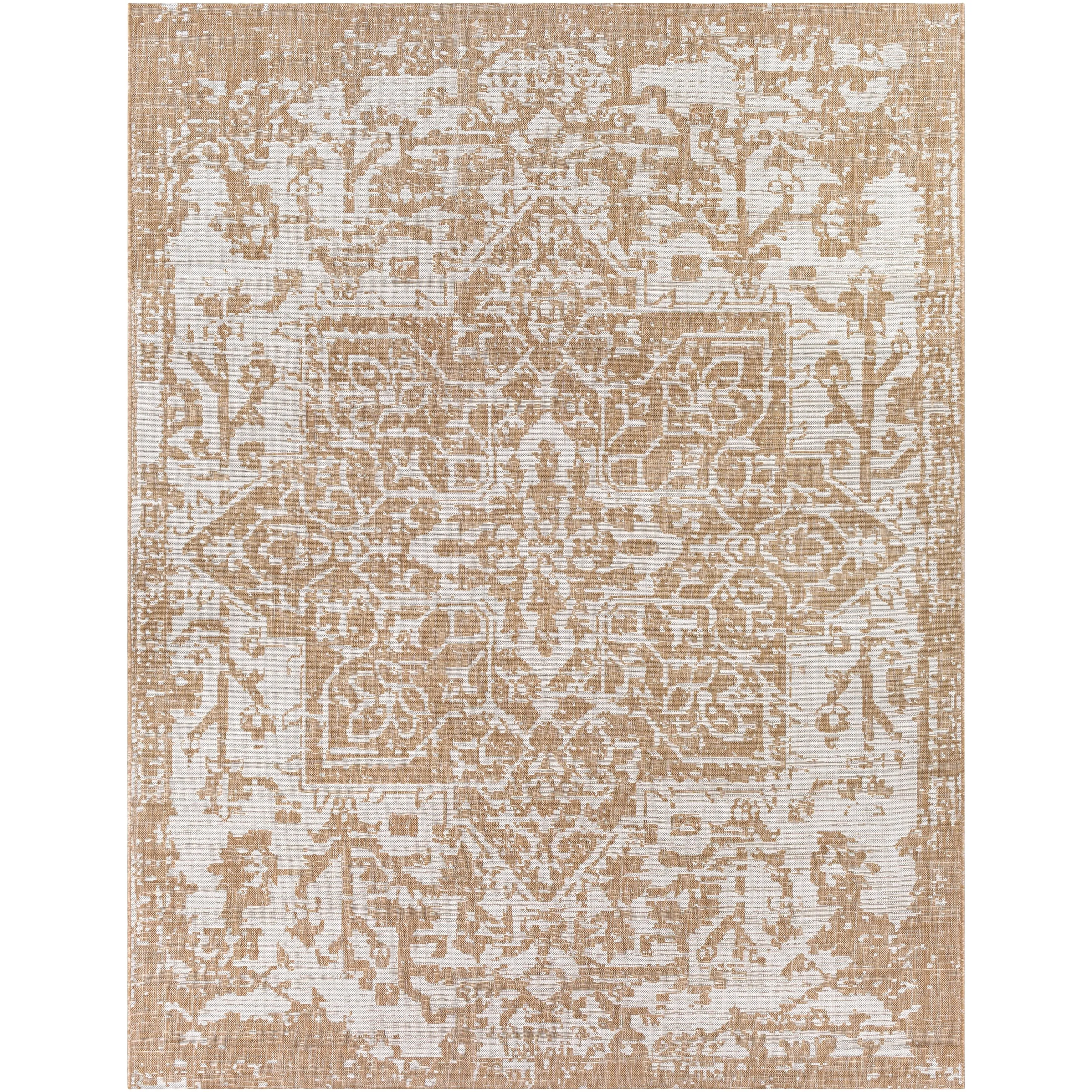 Livabliss Andell Indoor/ Outdoor Vintage Medallion Area Rug