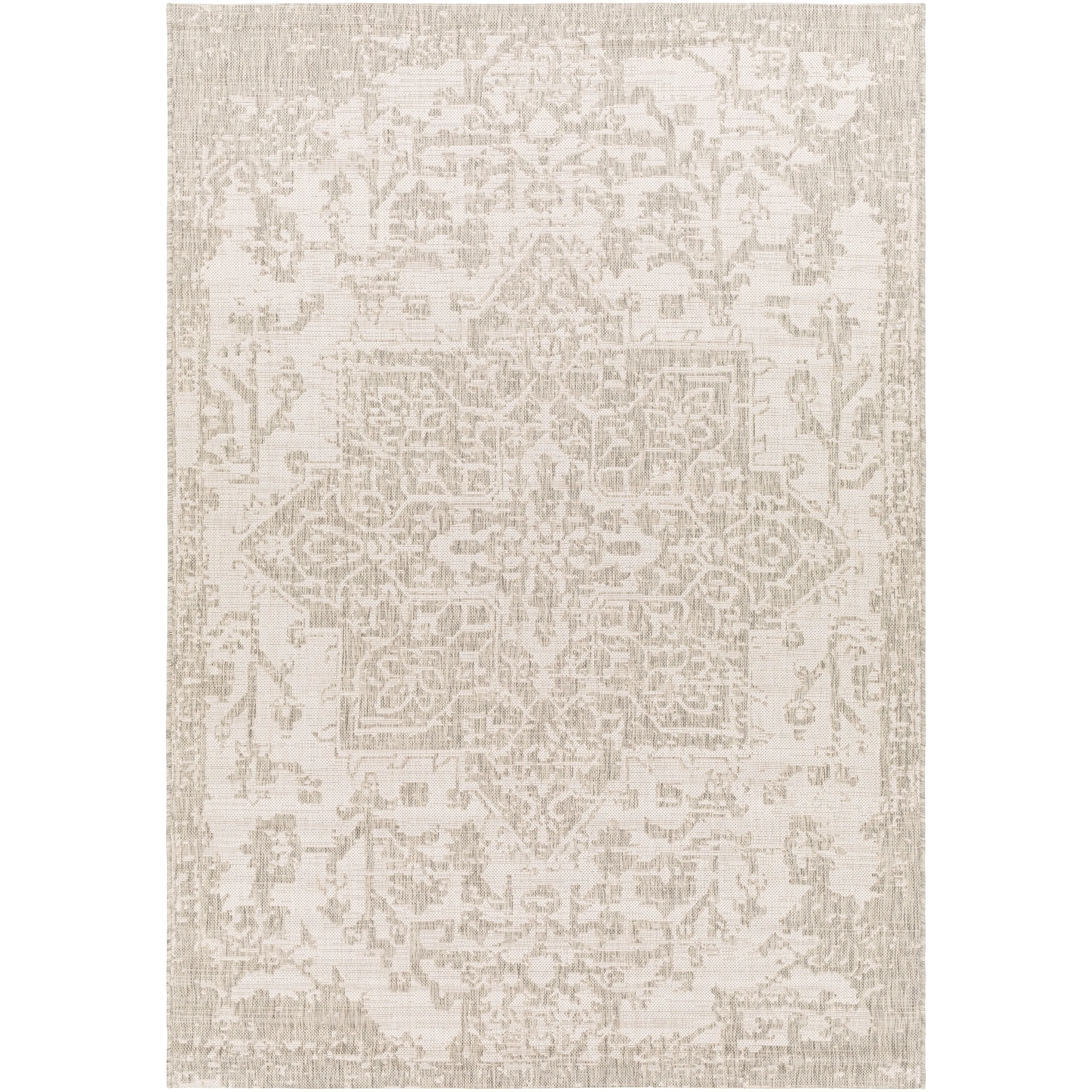 Livabliss Andell Indoor/ Outdoor Vintage Medallion Area Rug