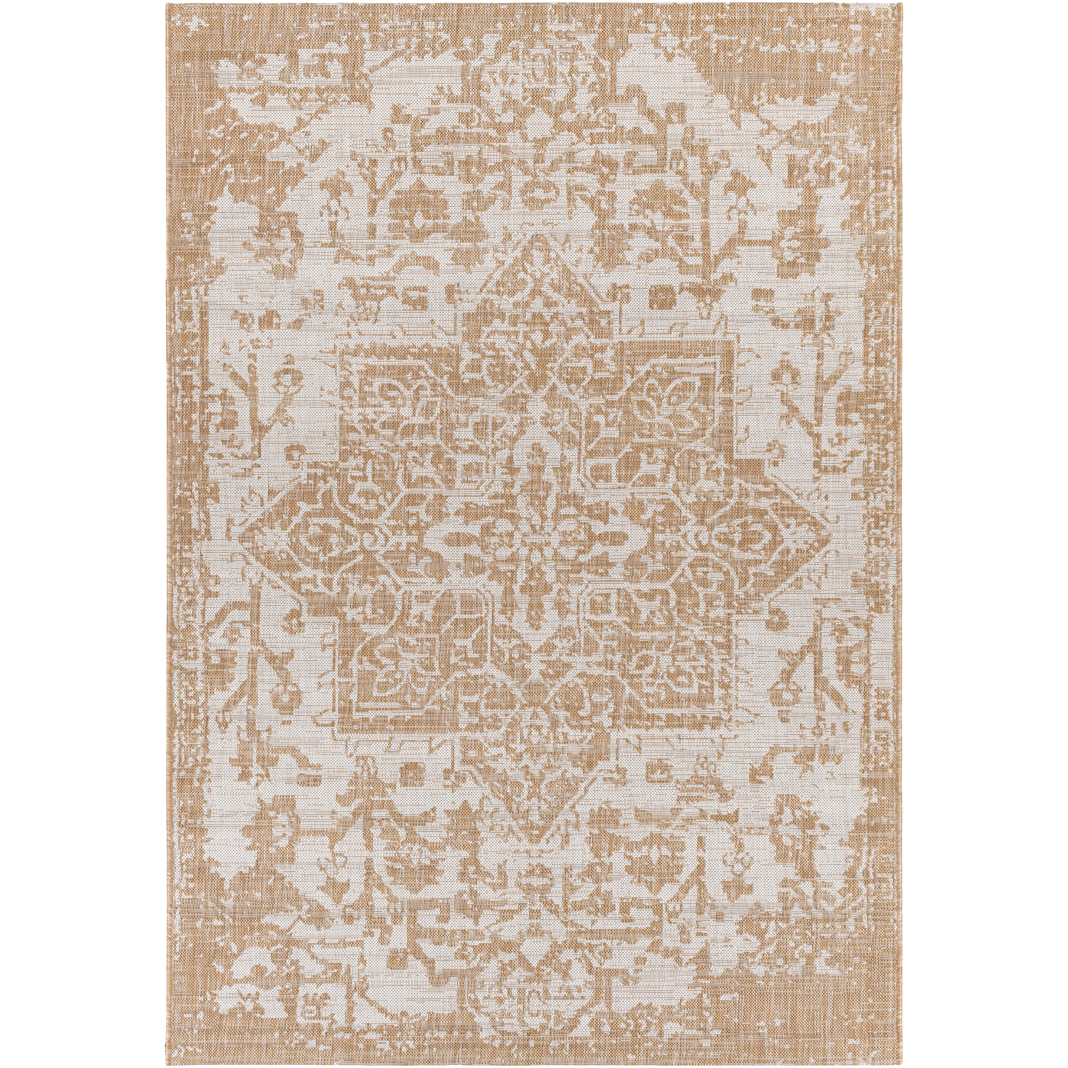 Livabliss Andell Indoor/ Outdoor Vintage Medallion Area Rug