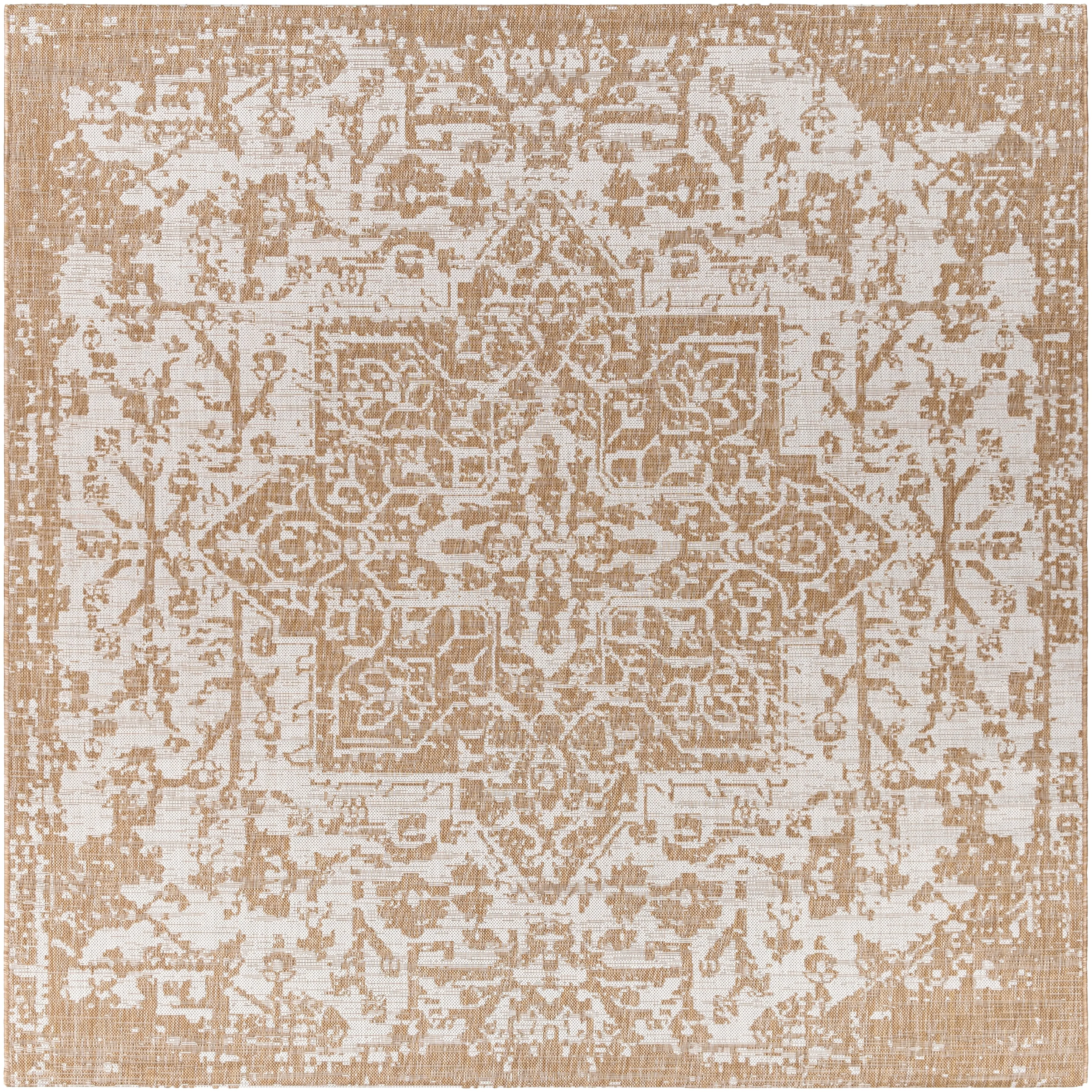 Livabliss Andell Indoor/ Outdoor Vintage Medallion Area Rug