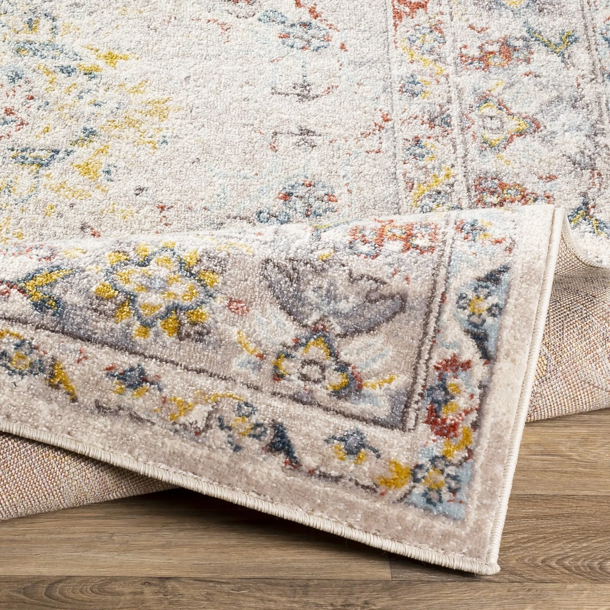 Livabliss Ankara Updated Traditional Medallion Area Rug