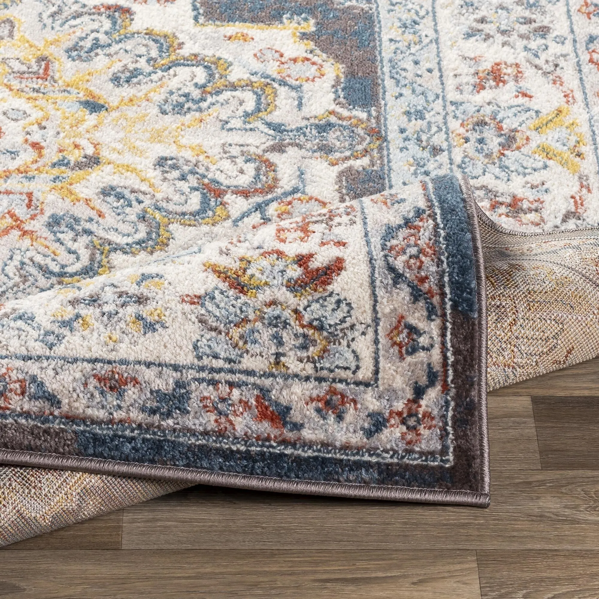 Livabliss Ankara Updated Traditional Medallion Area Rug