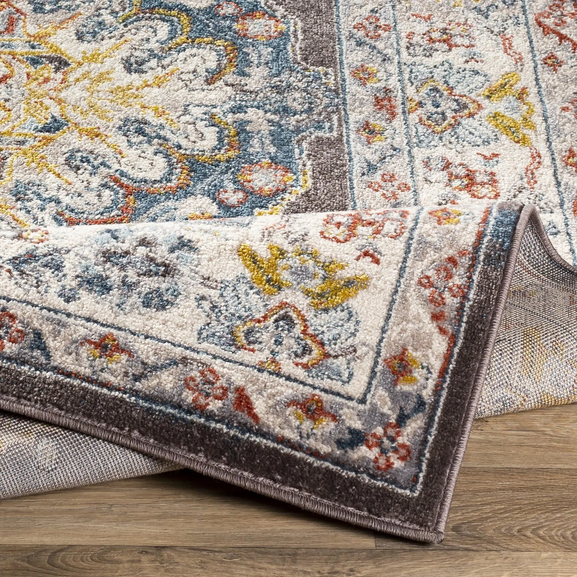 Livabliss Ankara Updated Traditional Medallion Area Rug