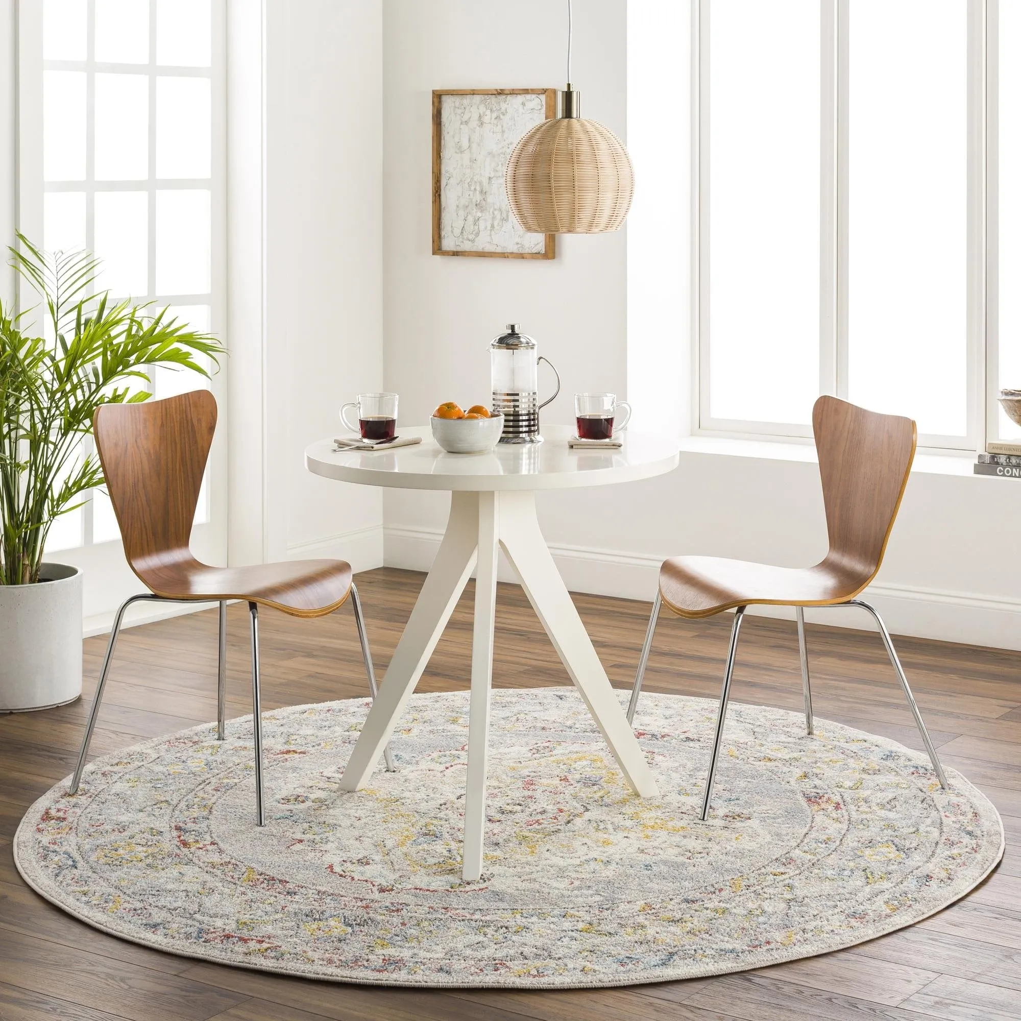 Livabliss Ankara Updated Traditional Medallion Area Rug