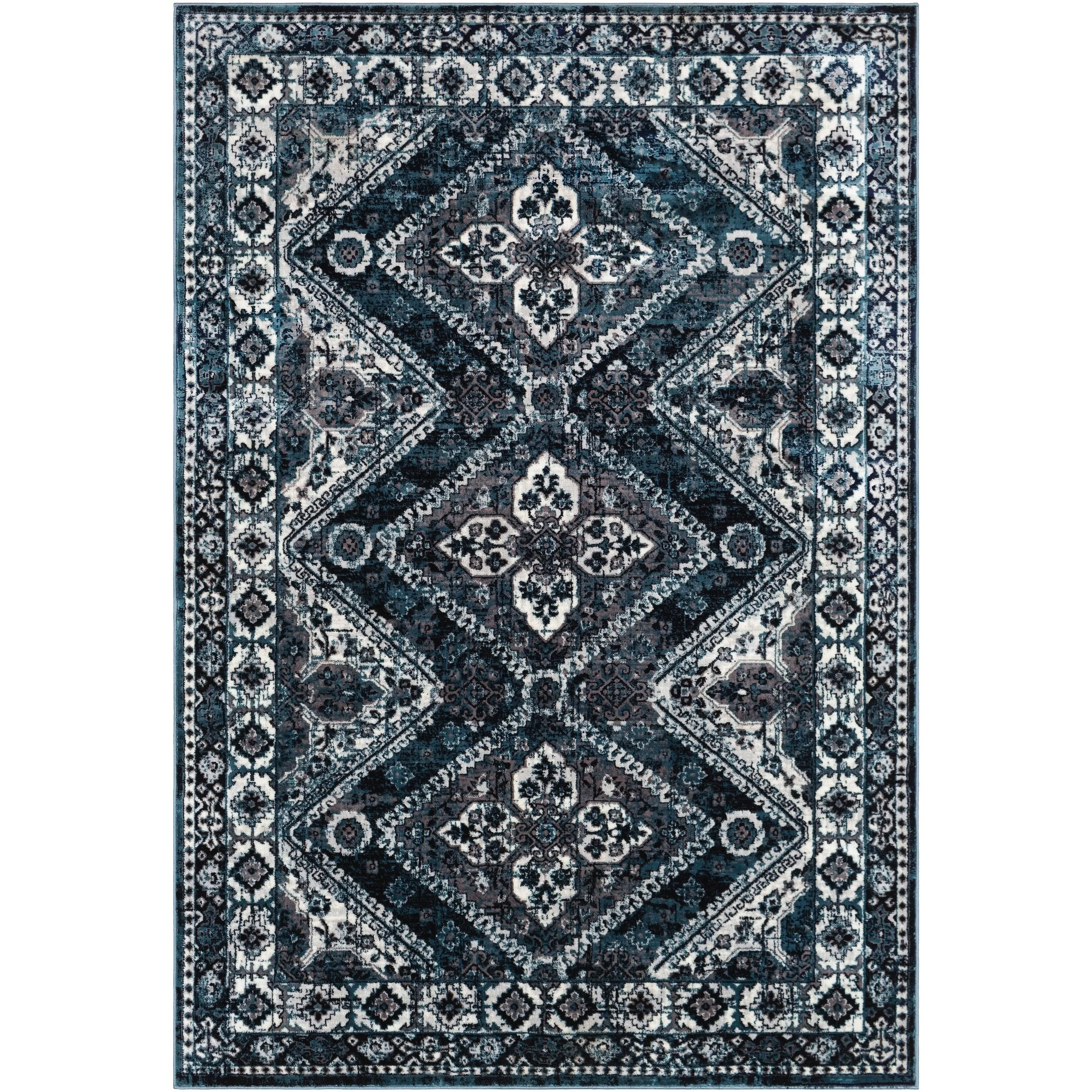 Livabliss Arundell Bohemian Medallion Area Rug