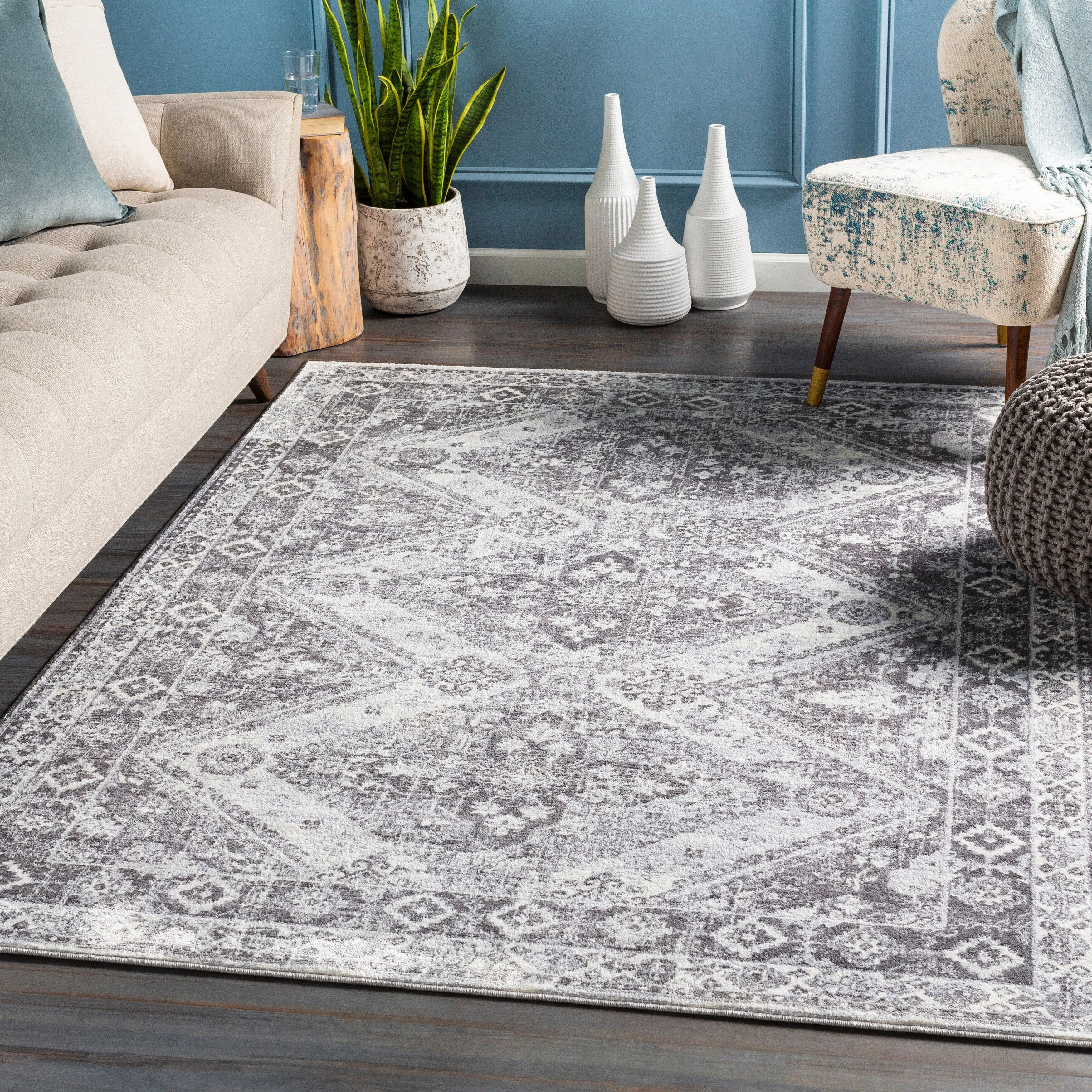 Livabliss Arundell Bohemian Medallion Area Rug