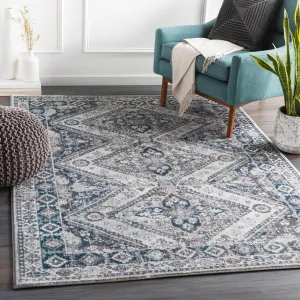 Livabliss Arundell Bohemian Medallion Area Rug
