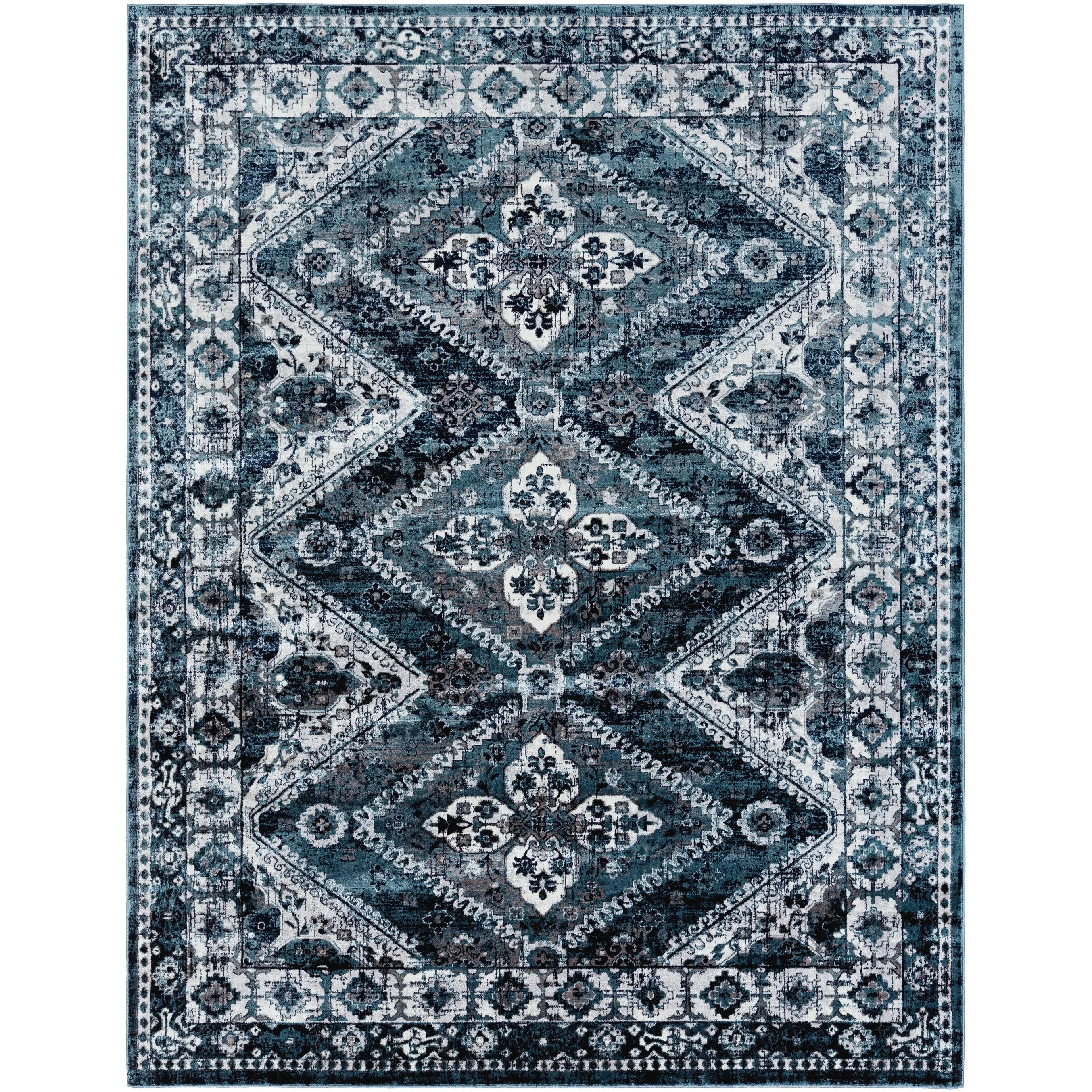 Livabliss Arundell Bohemian Medallion Area Rug