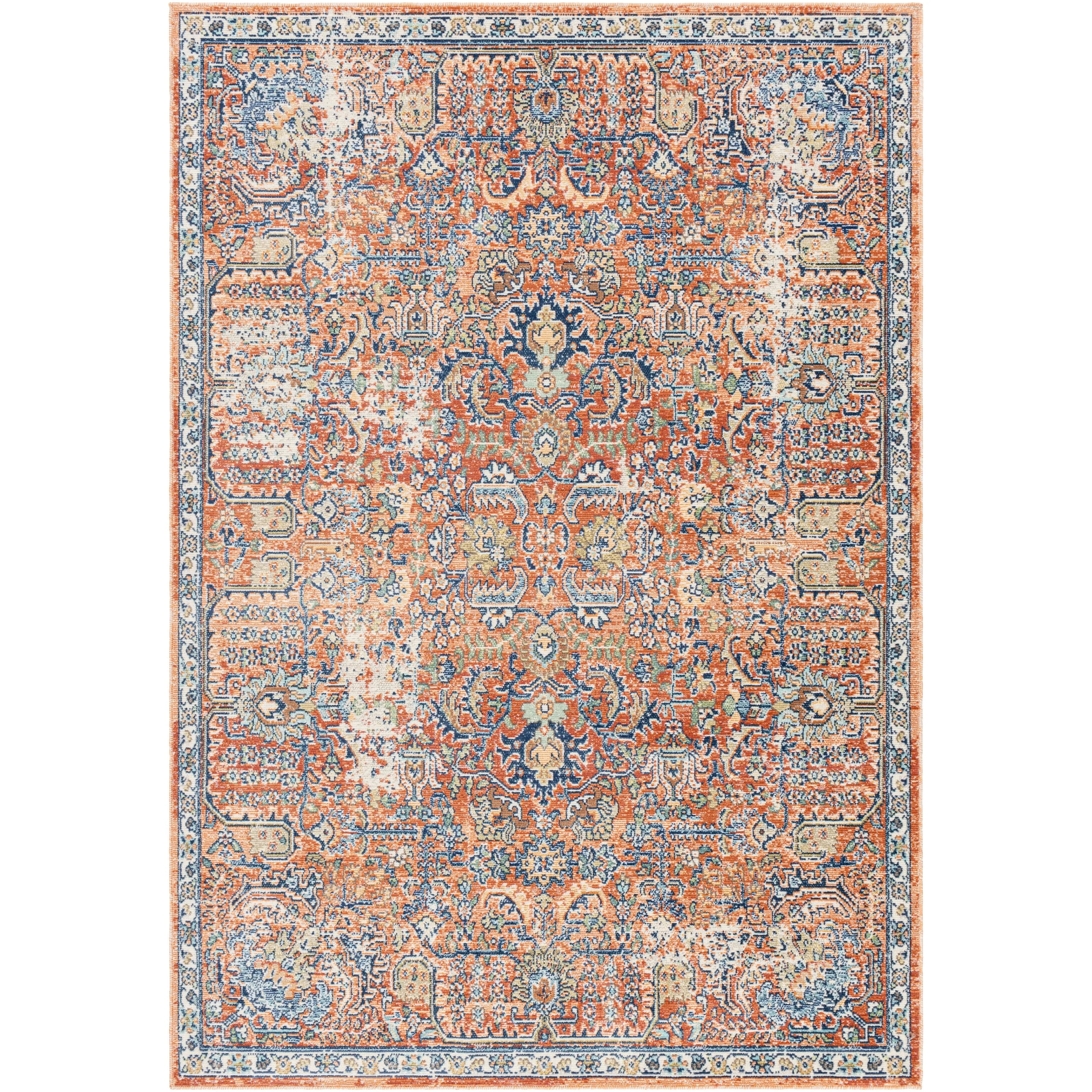 Livabliss Bania Traditional Indoor/ Outdoor Area Rug