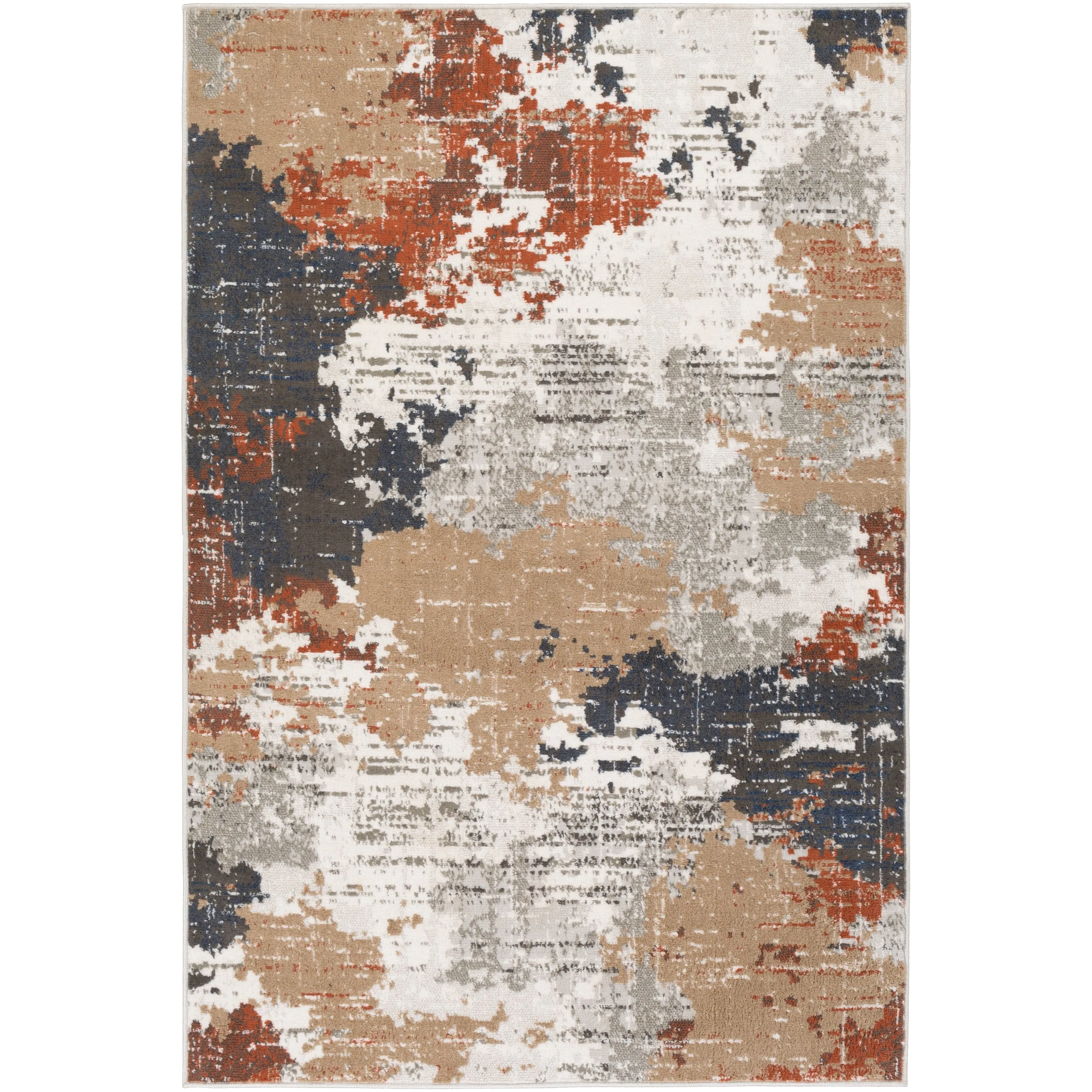Livabliss Barbara Abstract Industrial Area Rug