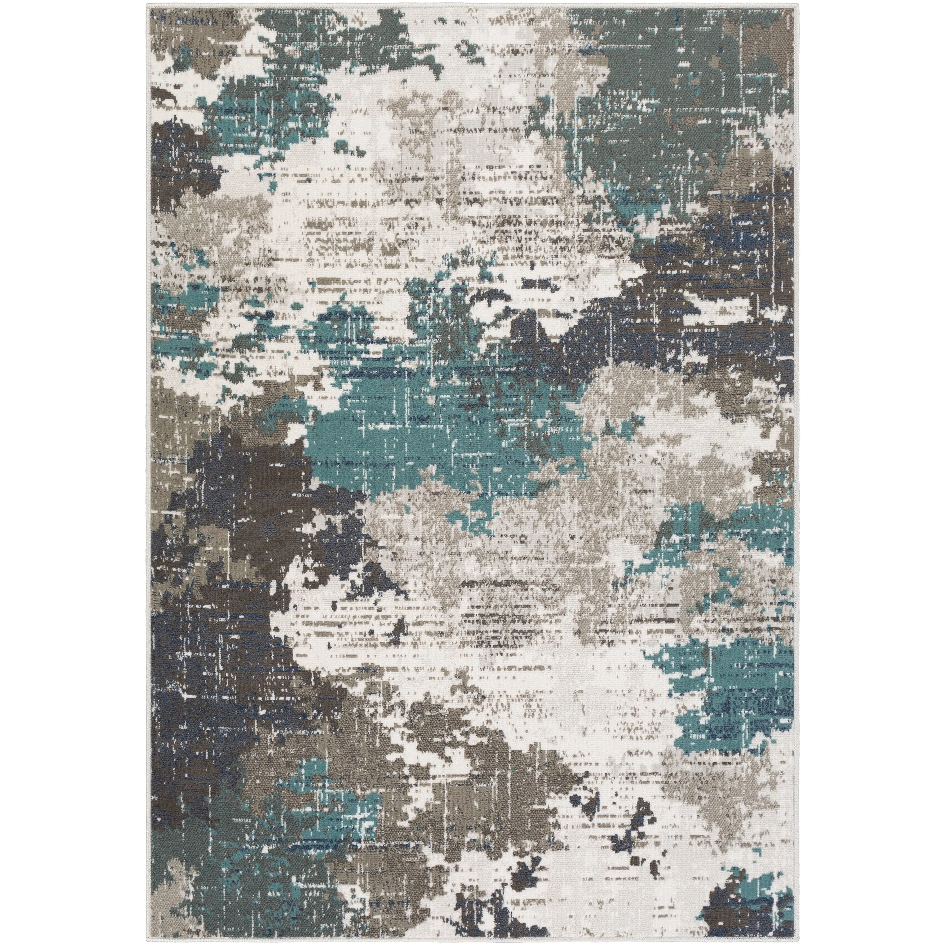 Livabliss Barbara Abstract Industrial Area Rug