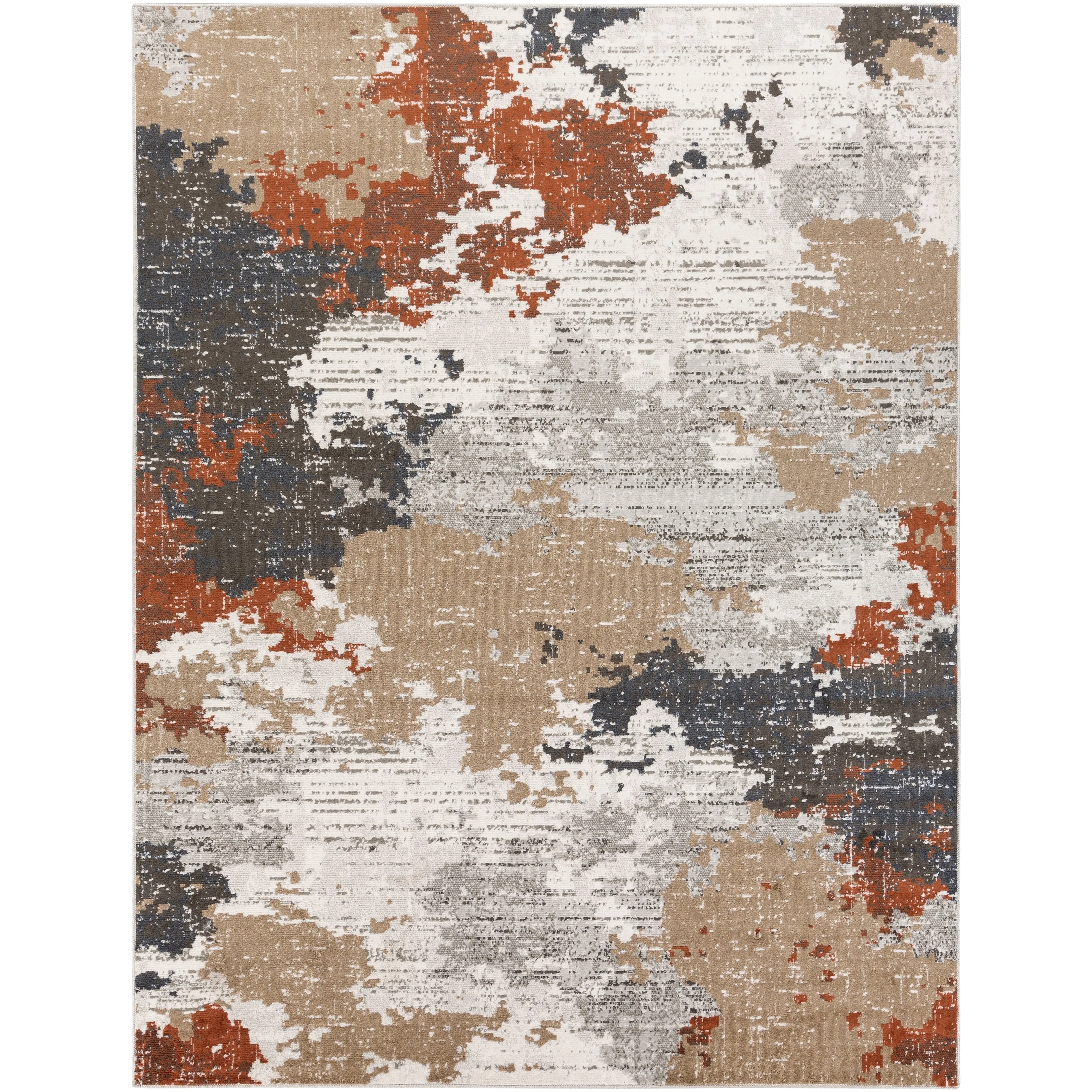 Livabliss Barbara Abstract Industrial Area Rug
