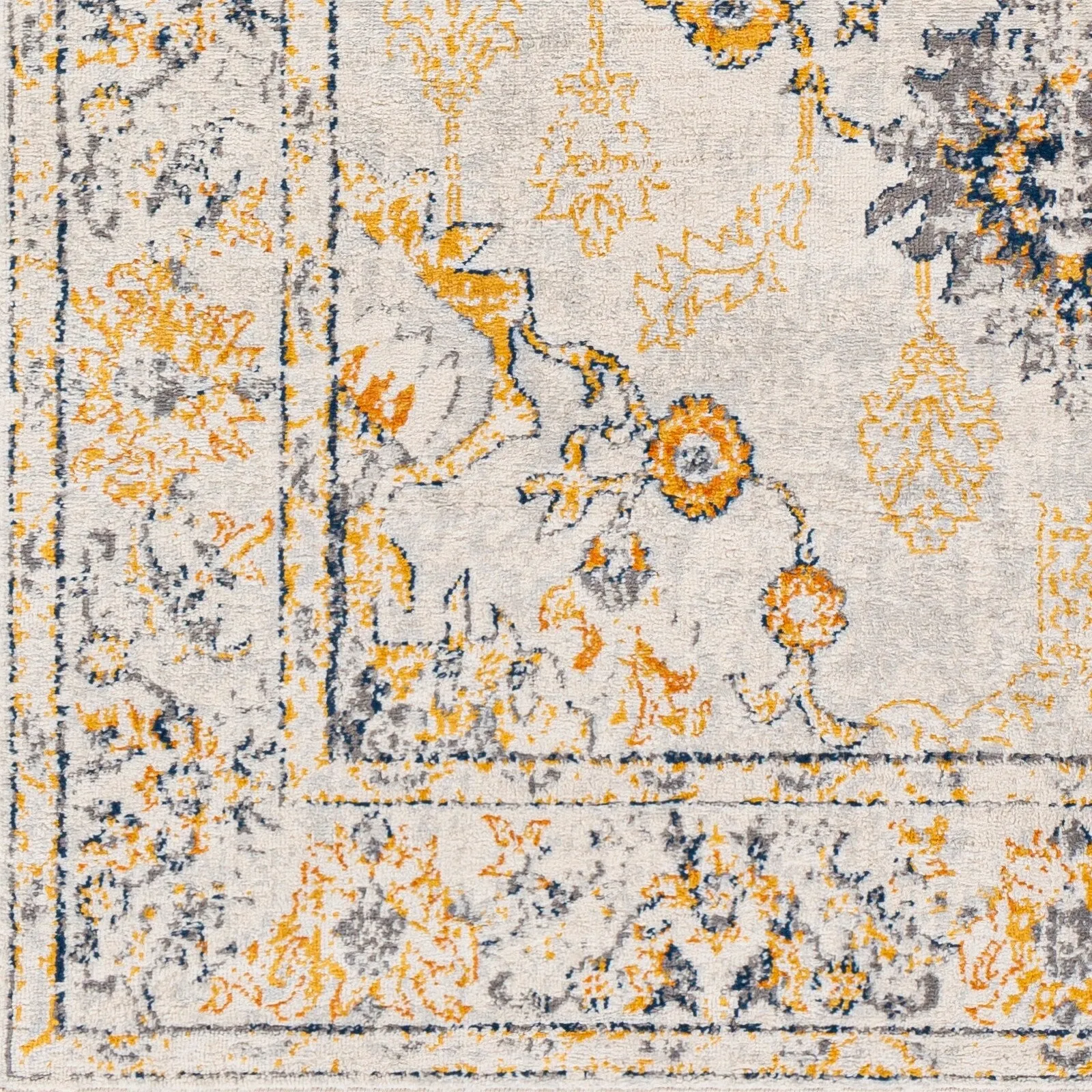 Livabliss Bellflower Distressed Oriental Area Rug