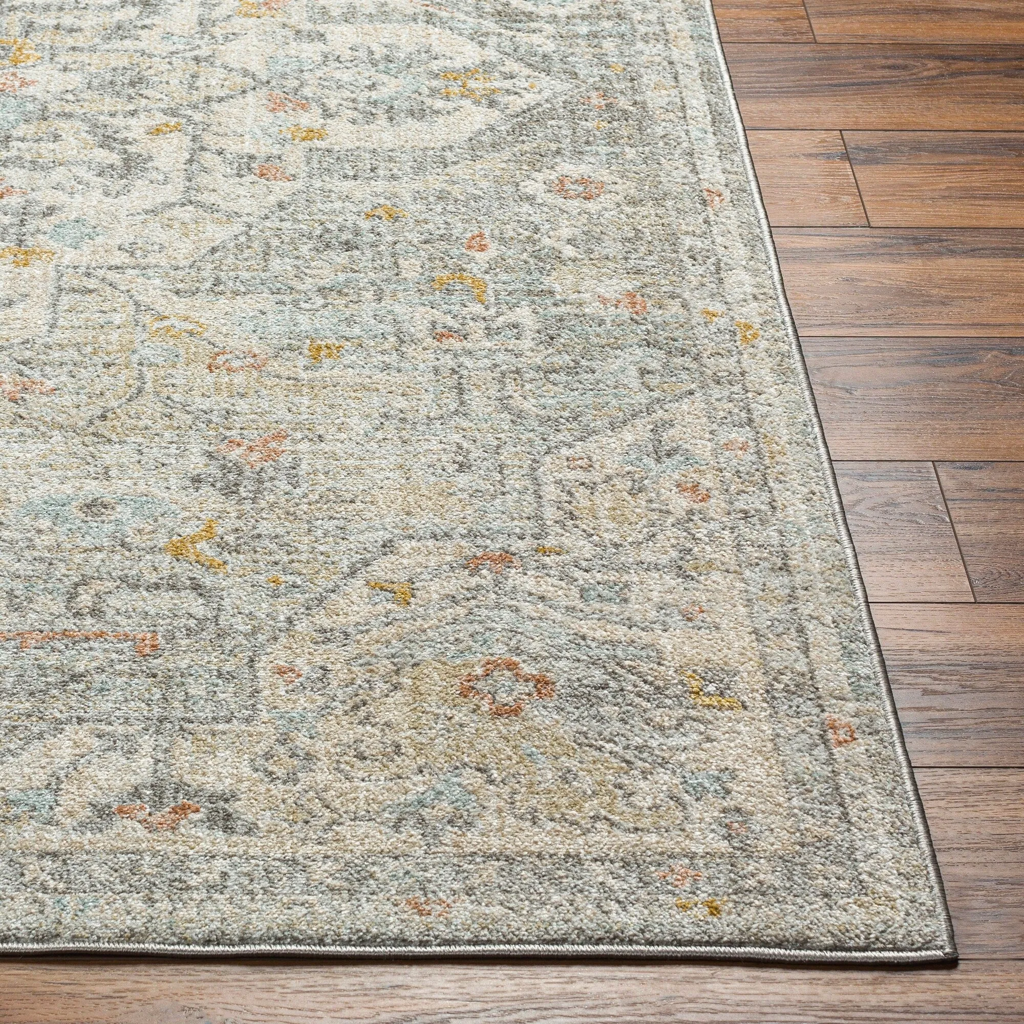 Livabliss Bitlis Faded Classic Medallion Area Rug
