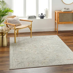Livabliss Bitlis Faded Classic Medallion Area Rug