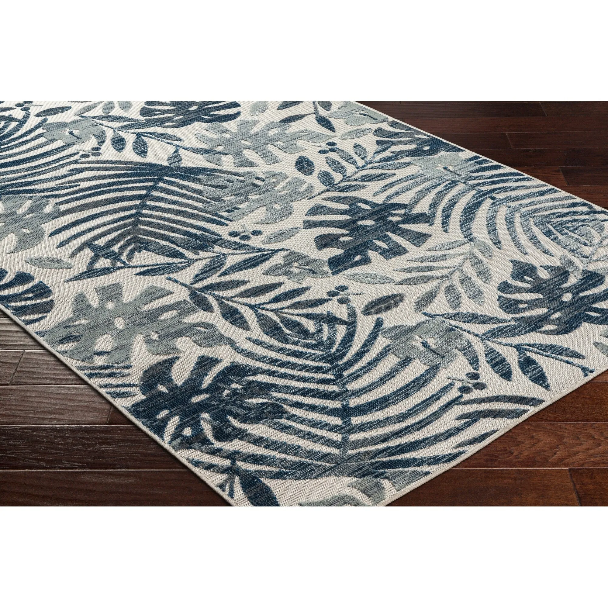 Livabliss Cabo Casual Palm Indoor/ Outdoor Area Rug