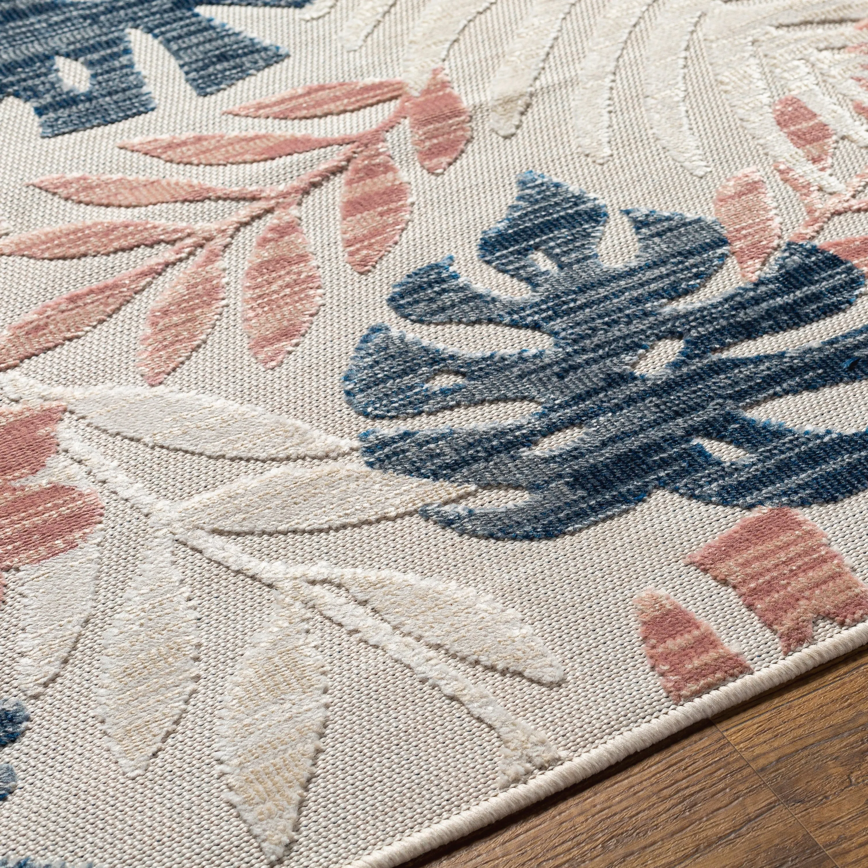 Livabliss Cabo Casual Palm Indoor/ Outdoor Area Rug