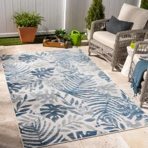 Livabliss Cabo Casual Palm Indoor/ Outdoor Area Rug