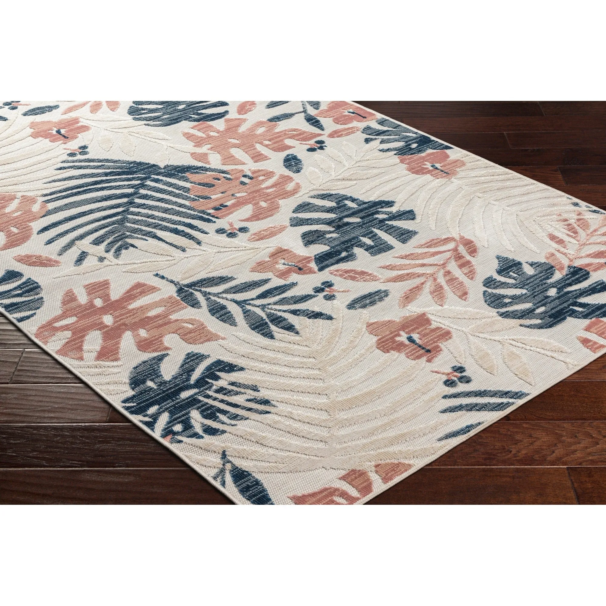 Livabliss Cabo Casual Palm Indoor/ Outdoor Area Rug