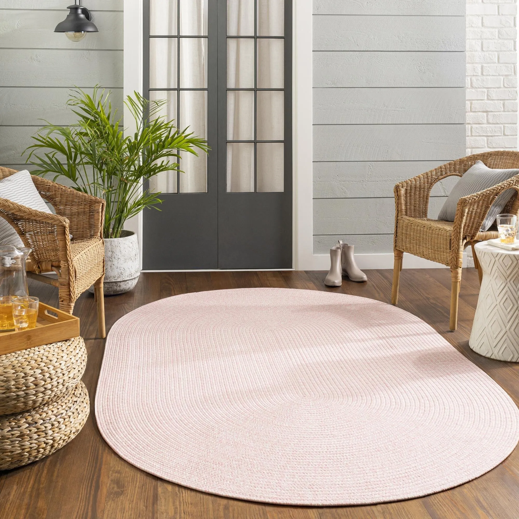 Livabliss Chesapeake Bay Country Stripe Outdoor Area Rug
