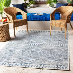 Livabliss Cintia Indoor/ Outdoor Bohemian Stripe Area Rug