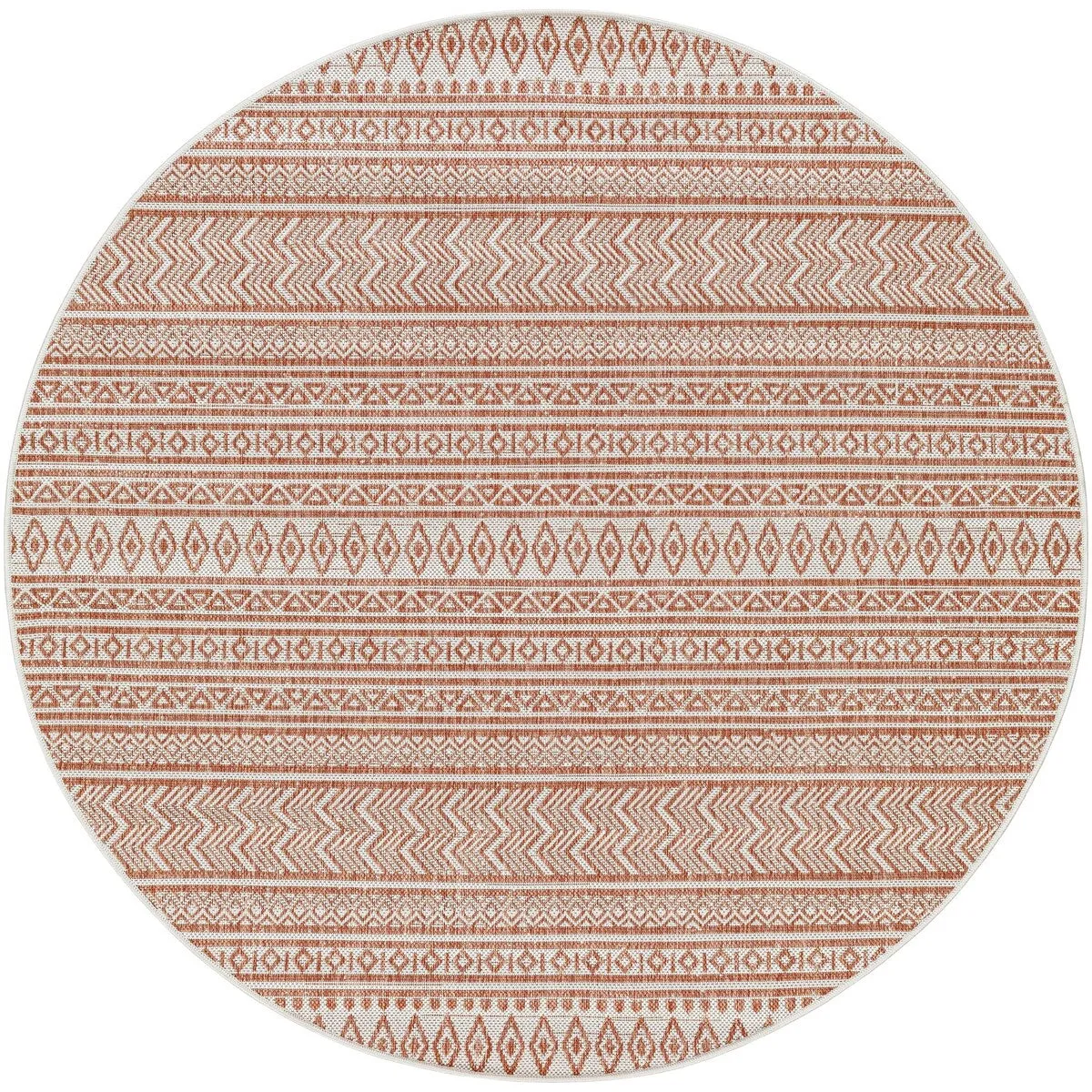Livabliss Cintia Indoor/ Outdoor Bohemian Stripe Area Rug