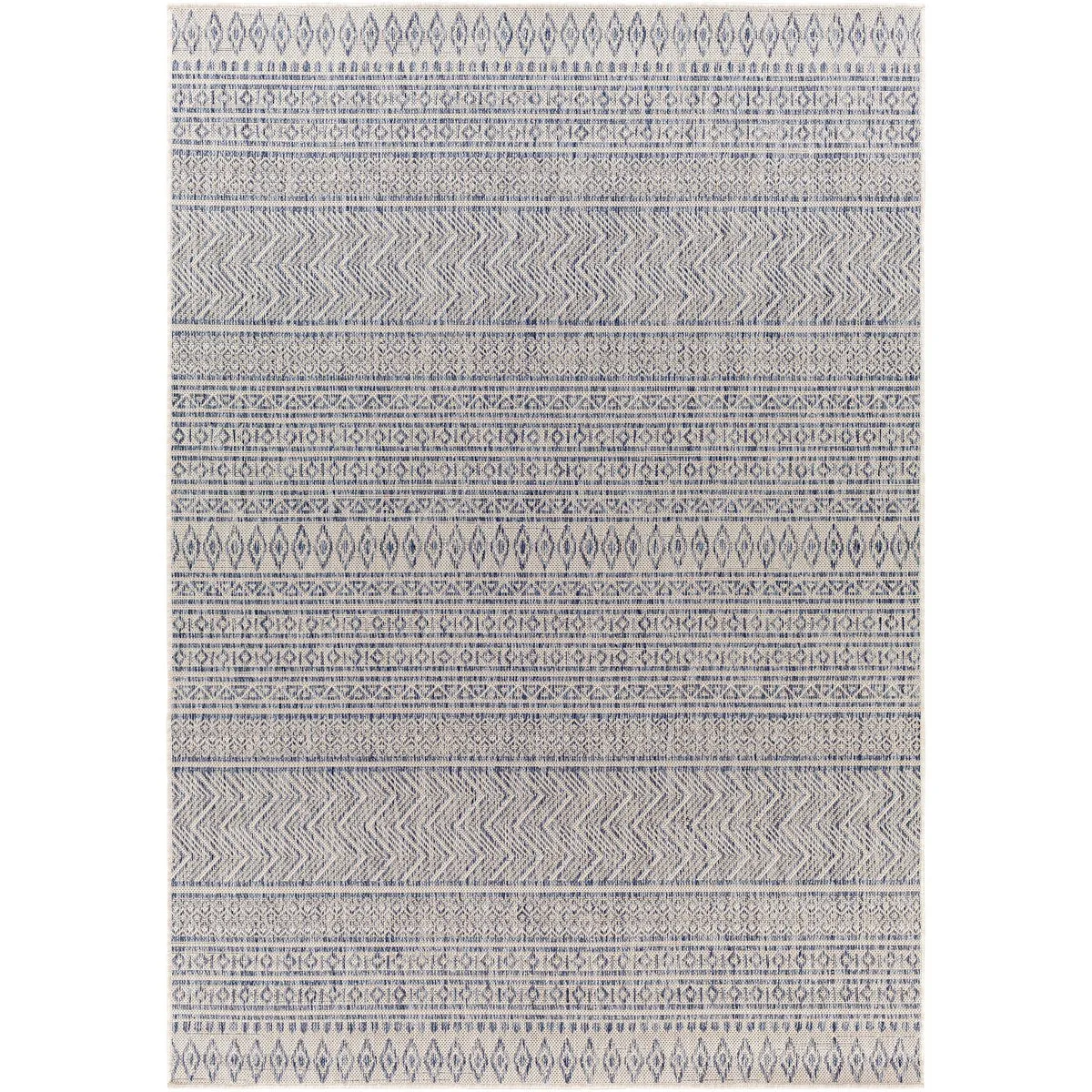Livabliss Cintia Indoor/ Outdoor Bohemian Stripe Area Rug
