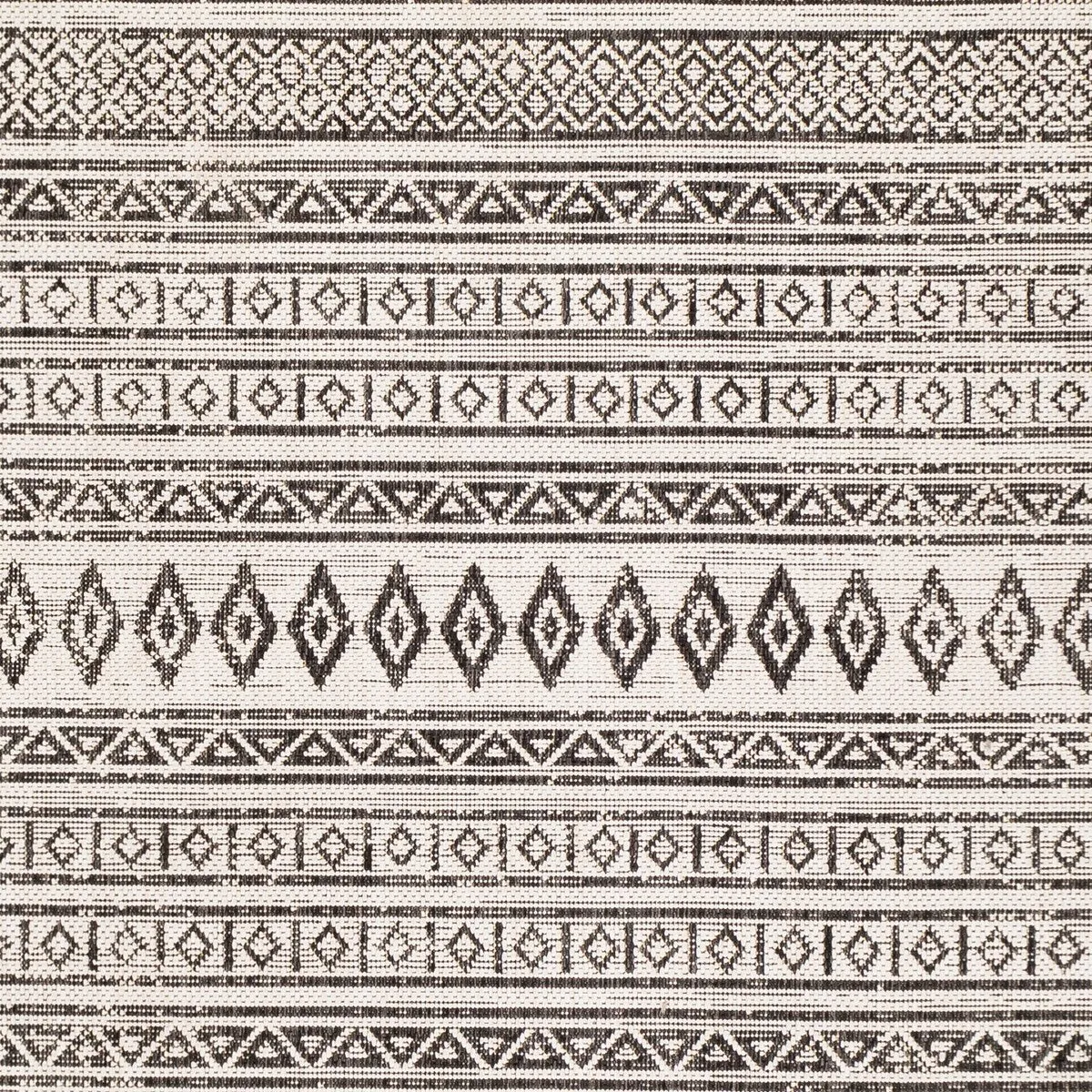 Livabliss Cintia Indoor/ Outdoor Bohemian Stripe Area Rug