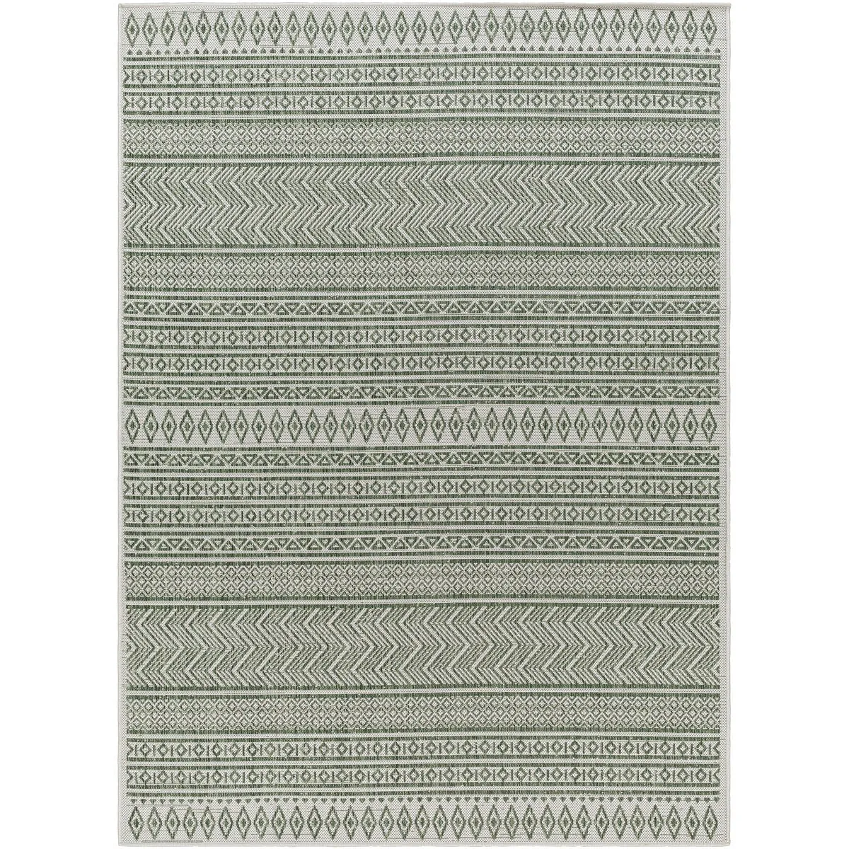 Livabliss Cintia Indoor/ Outdoor Bohemian Stripe Area Rug