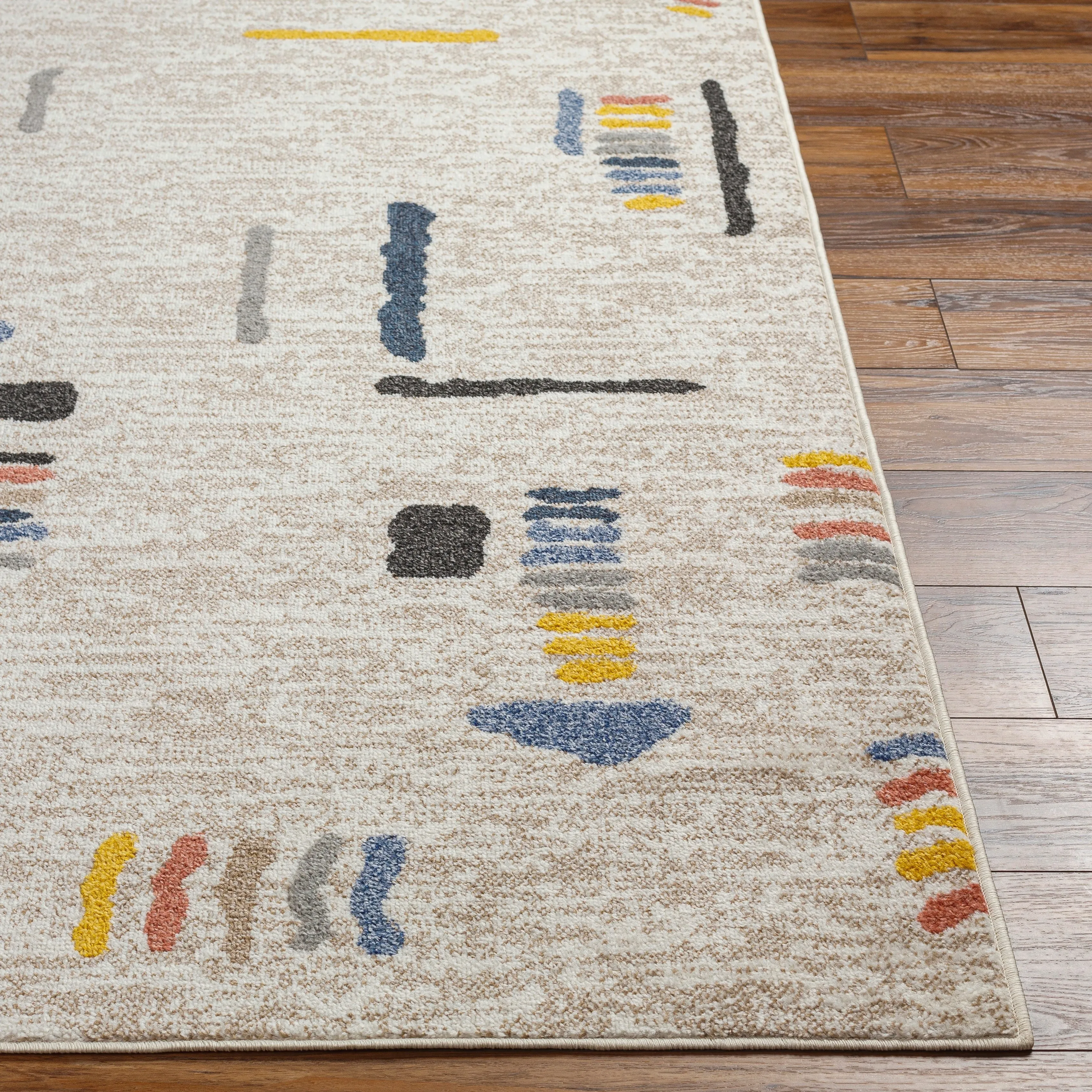 Livabliss Delphi Mod Shapes Area Rug