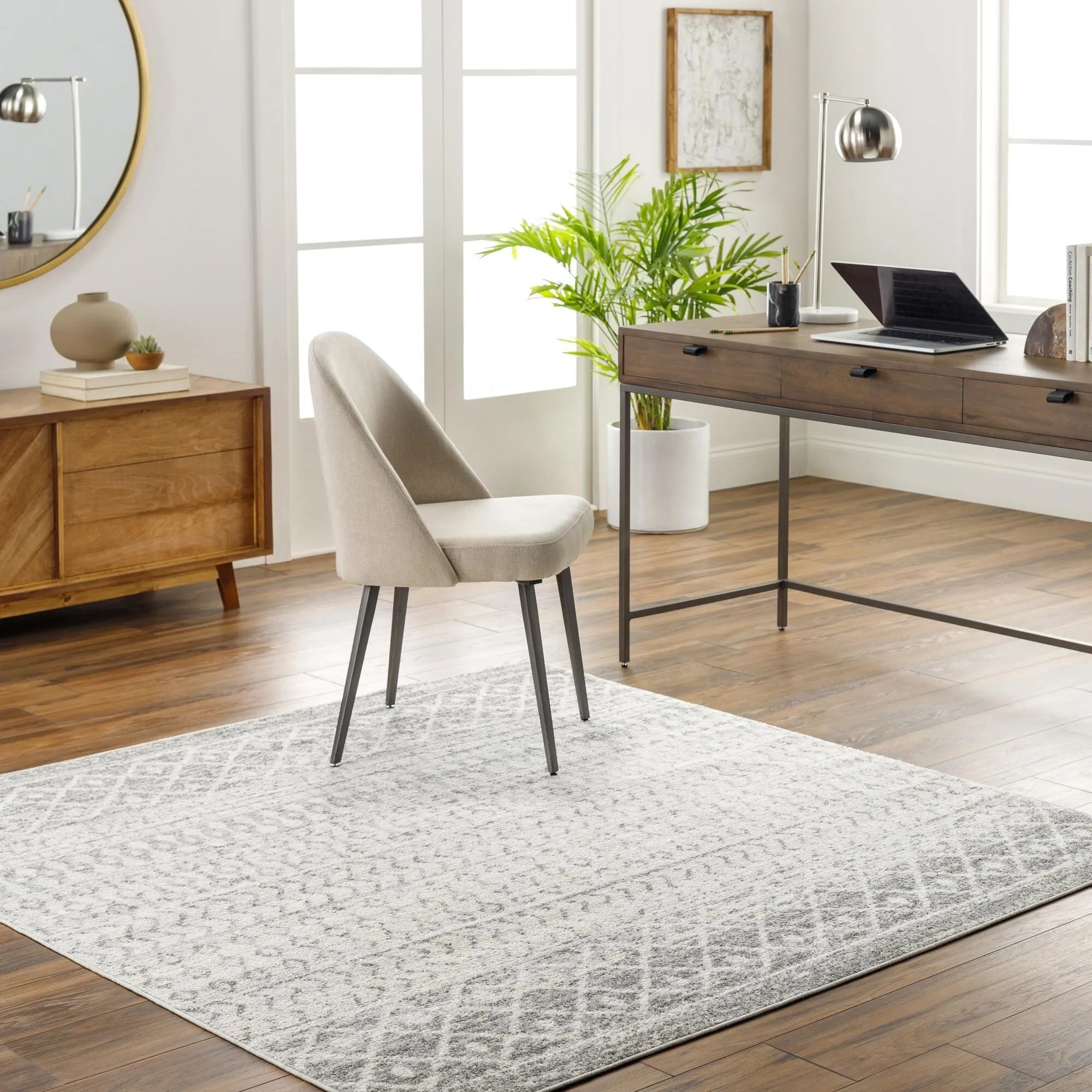 Livabliss Elaziz Moroccan Geometric Area Rug