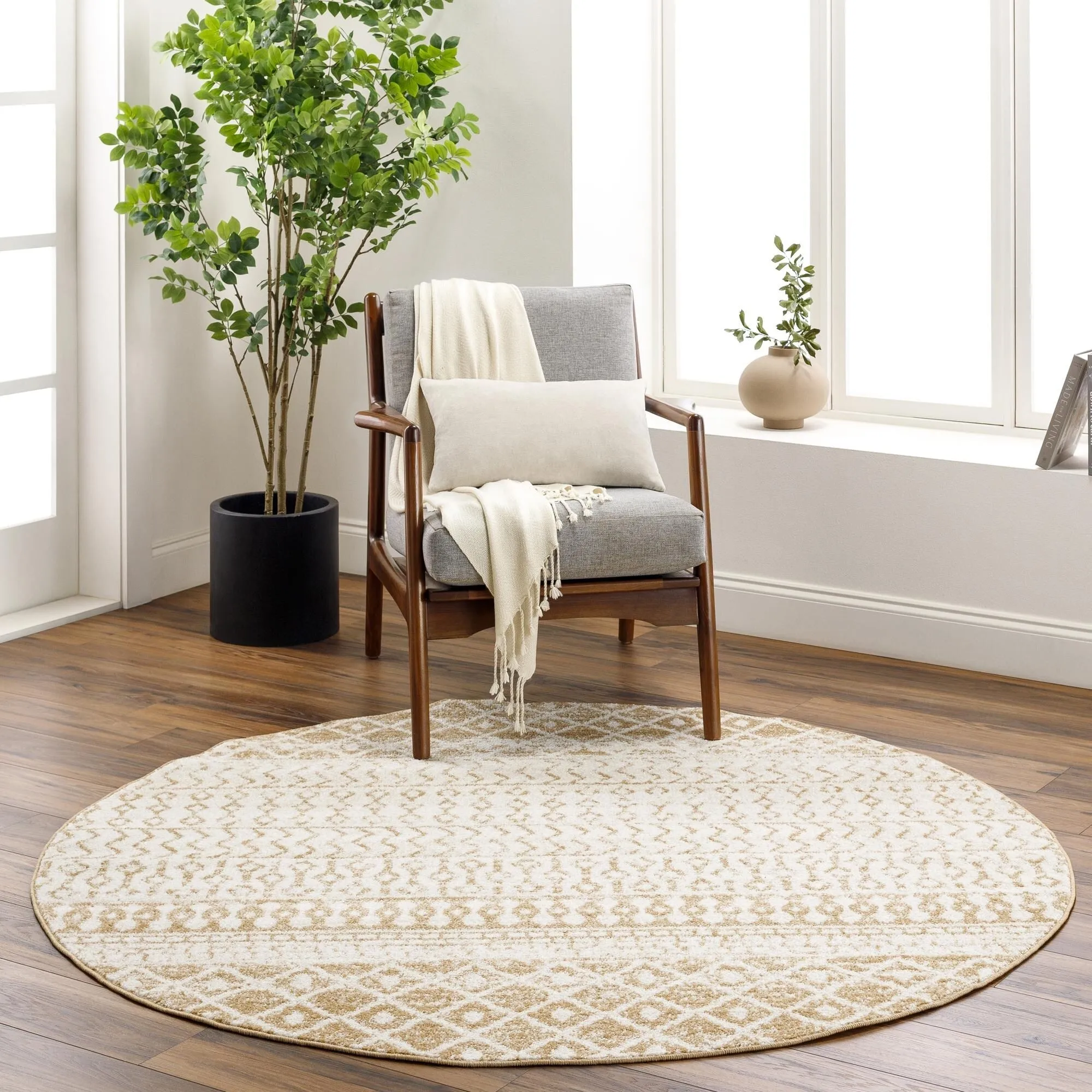 Livabliss Elaziz Moroccan Geometric Area Rug