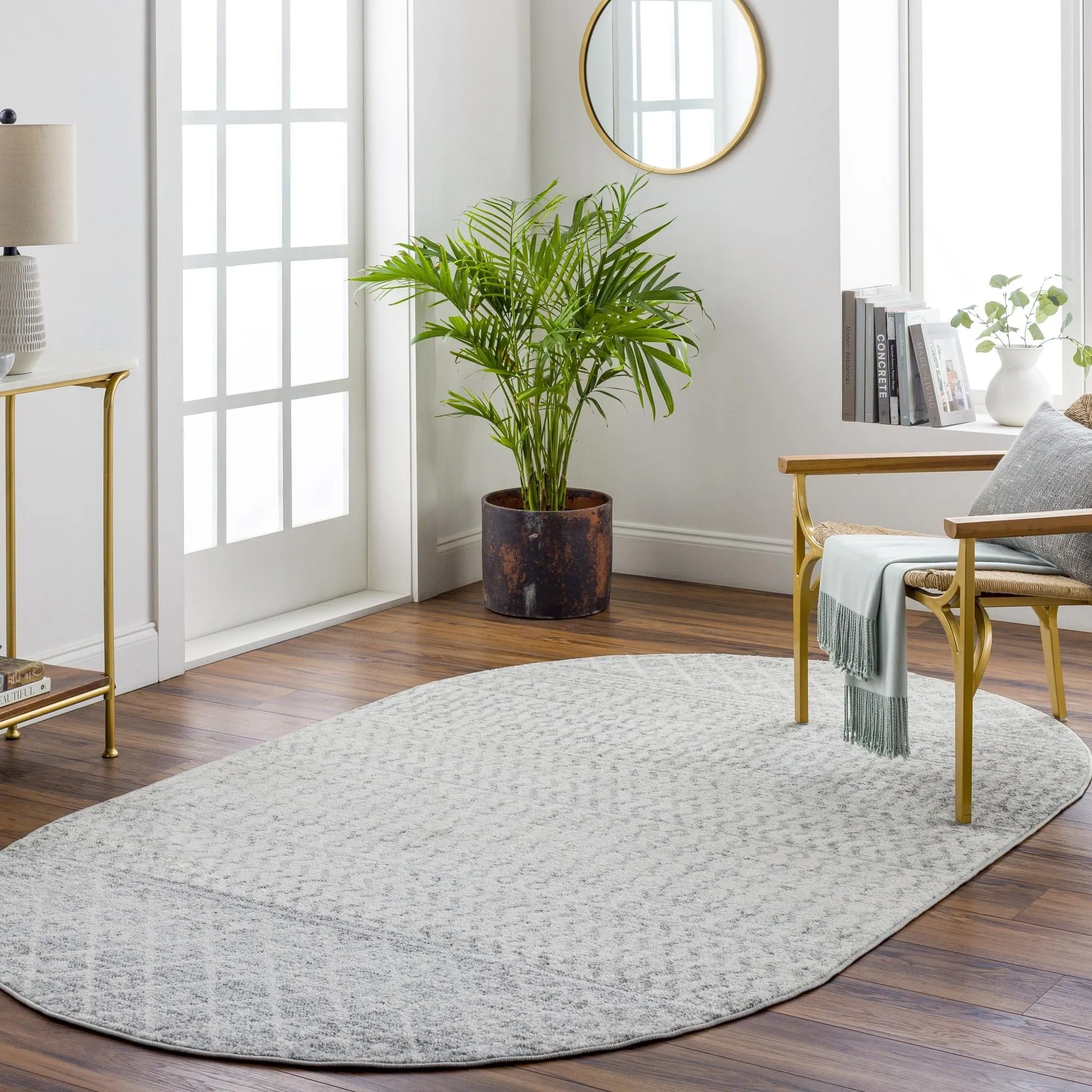 Livabliss Elaziz Moroccan Geometric Area Rug