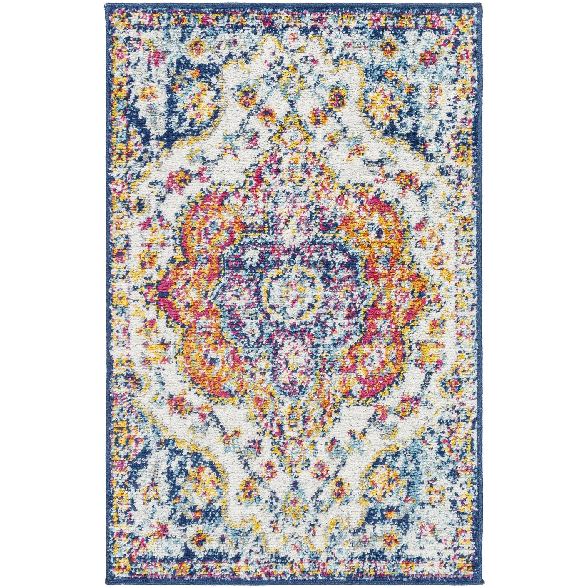 Livabliss Elaziz Updated Traditional Medallion Area Rug