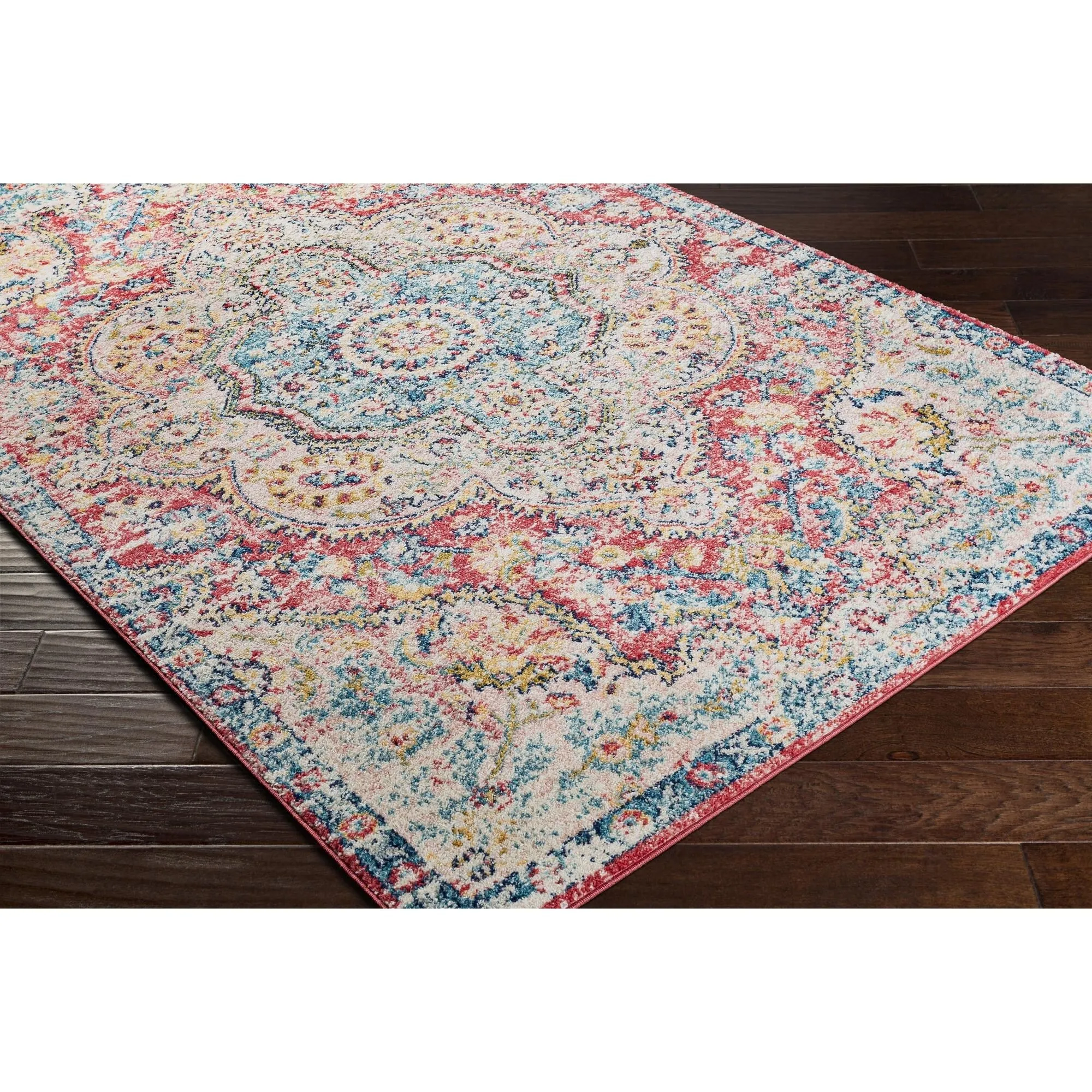 Livabliss Elaziz Updated Traditional Medallion Area Rug