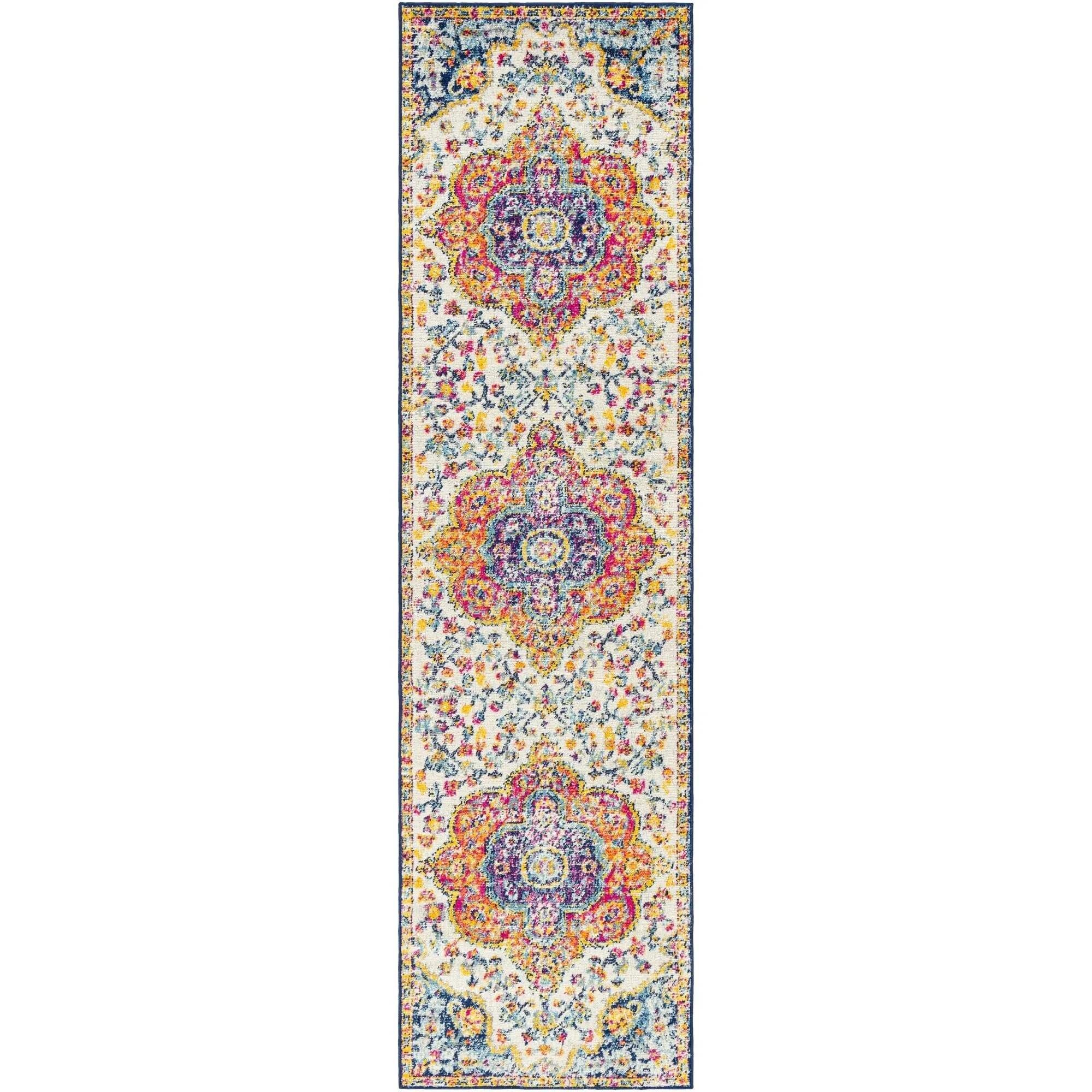 Livabliss Elaziz Updated Traditional Medallion Area Rug