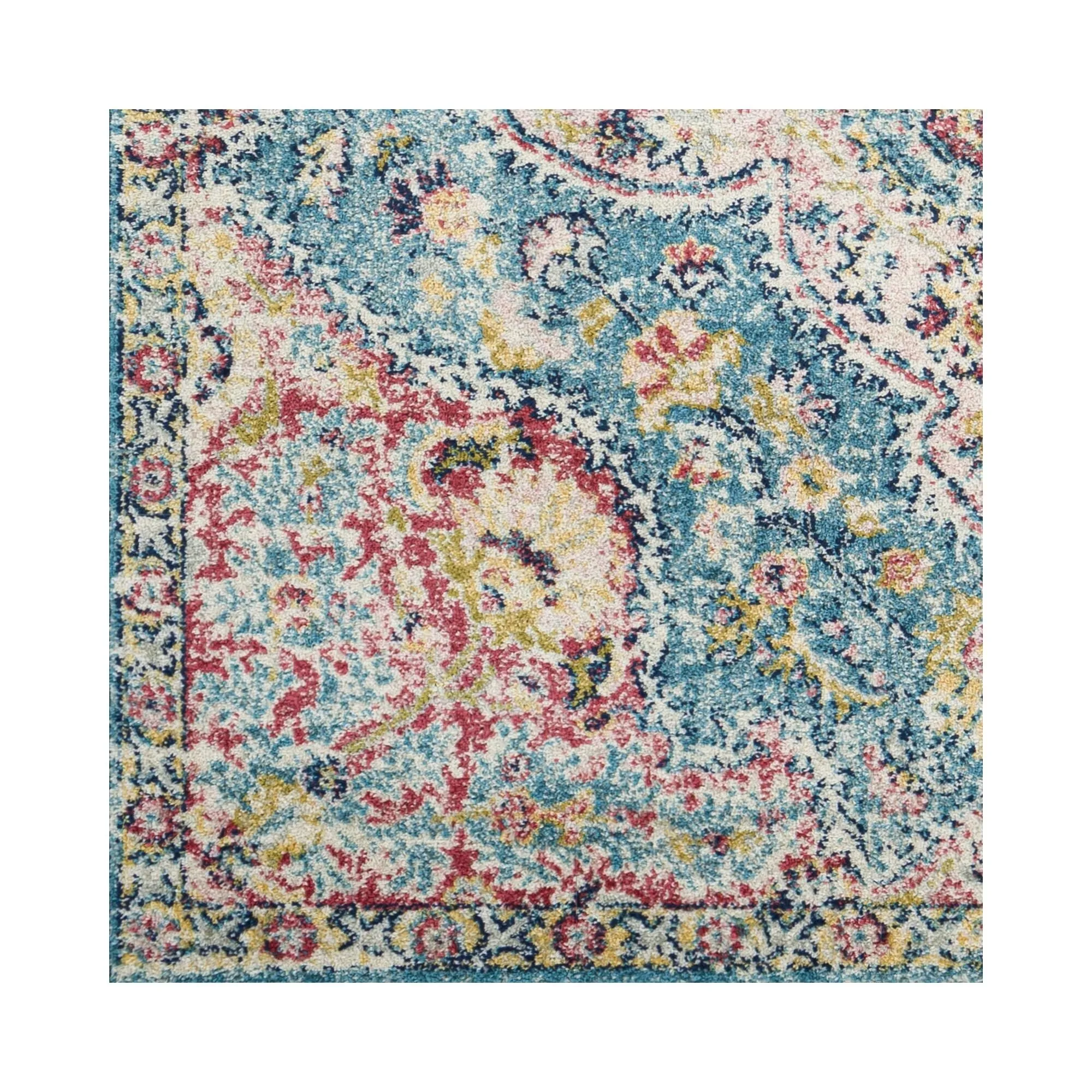 Livabliss Elaziz Updated Traditional Medallion Area Rug