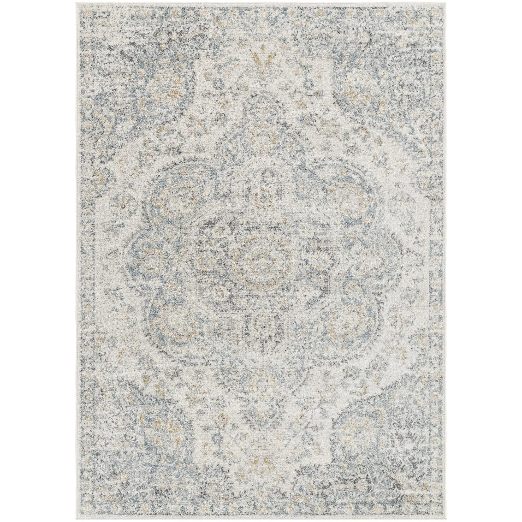 Livabliss Elaziz Updated Traditional Medallion Area Rug