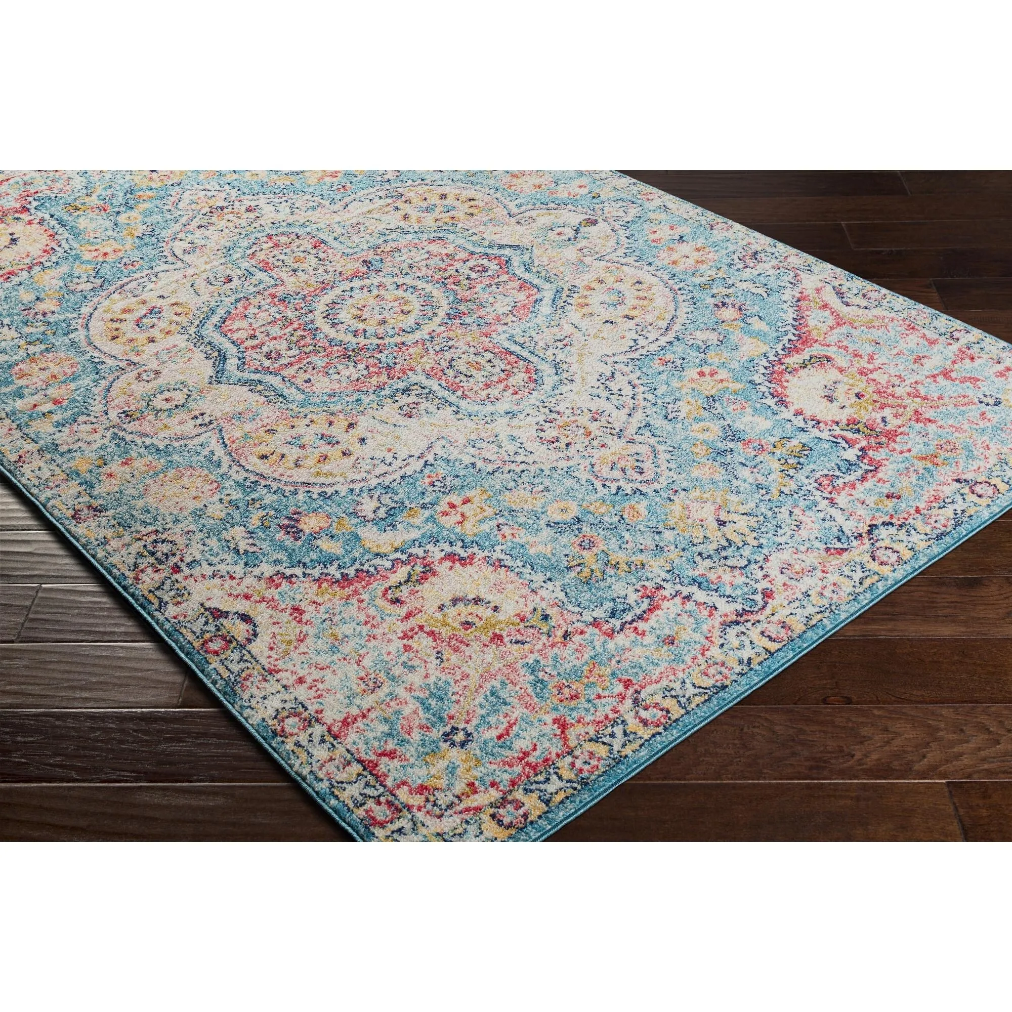 Livabliss Elaziz Updated Traditional Medallion Area Rug