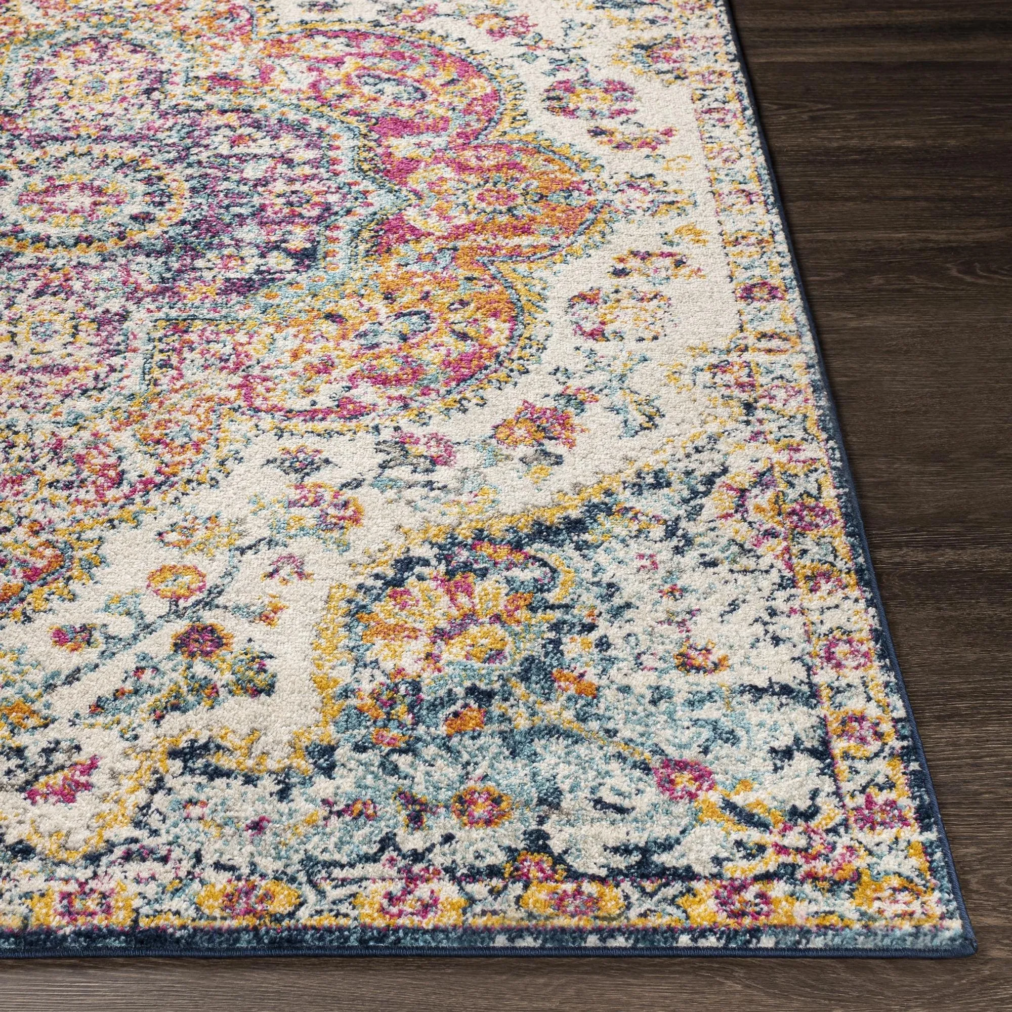 Livabliss Elaziz Updated Traditional Medallion Area Rug