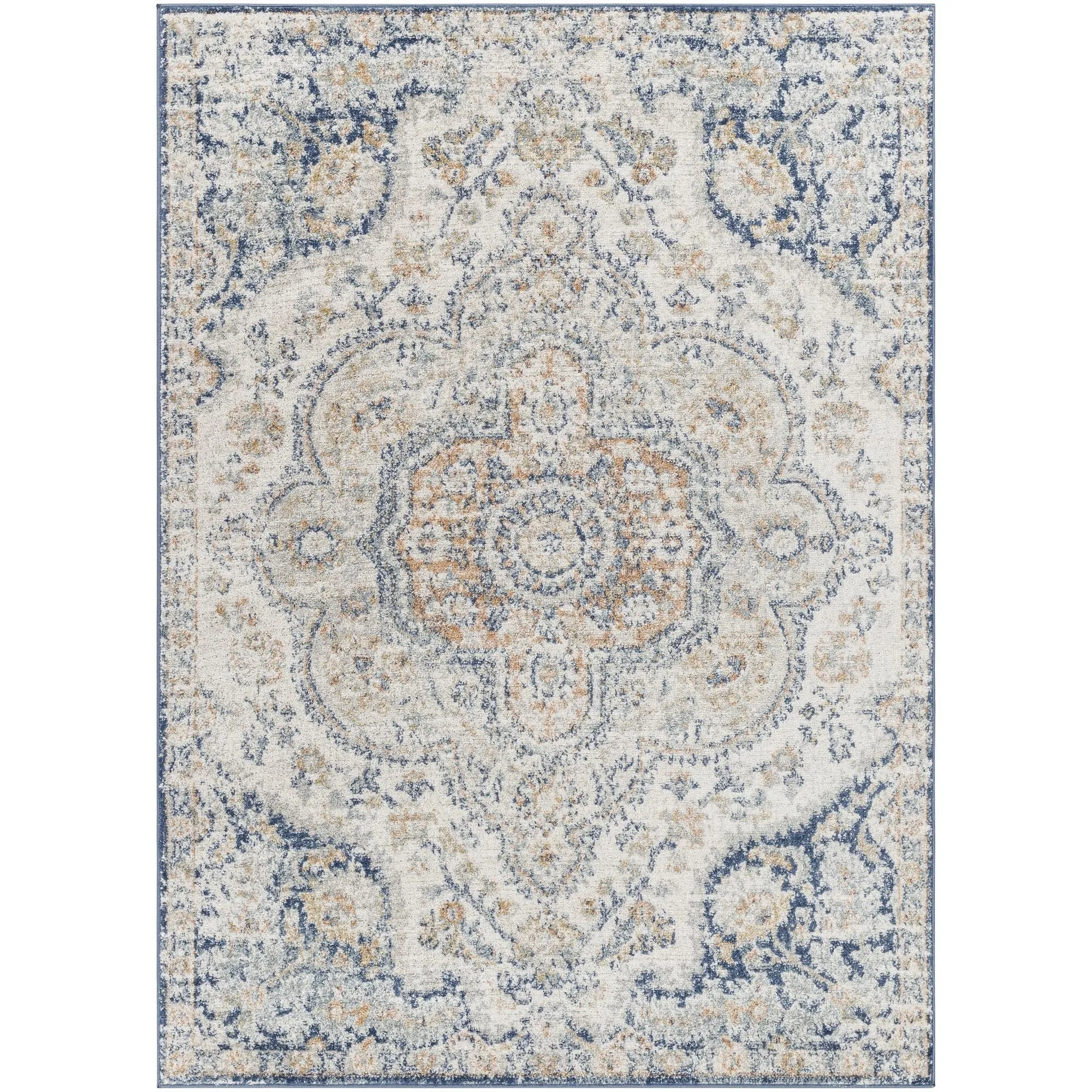 Livabliss Elaziz Updated Traditional Medallion Area Rug