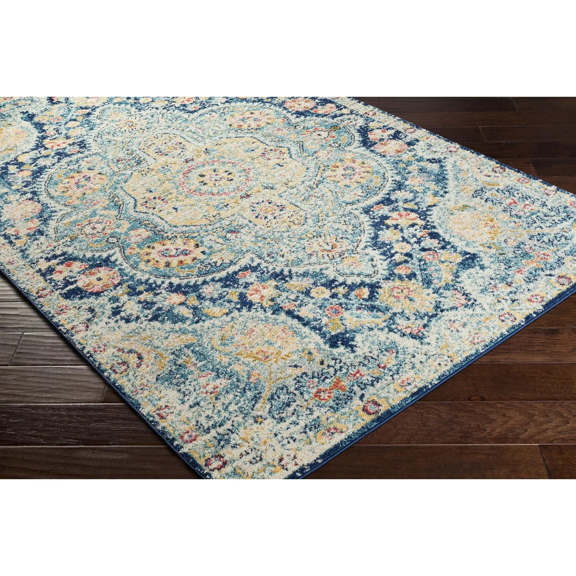 Livabliss Elaziz Updated Traditional Medallion Area Rug