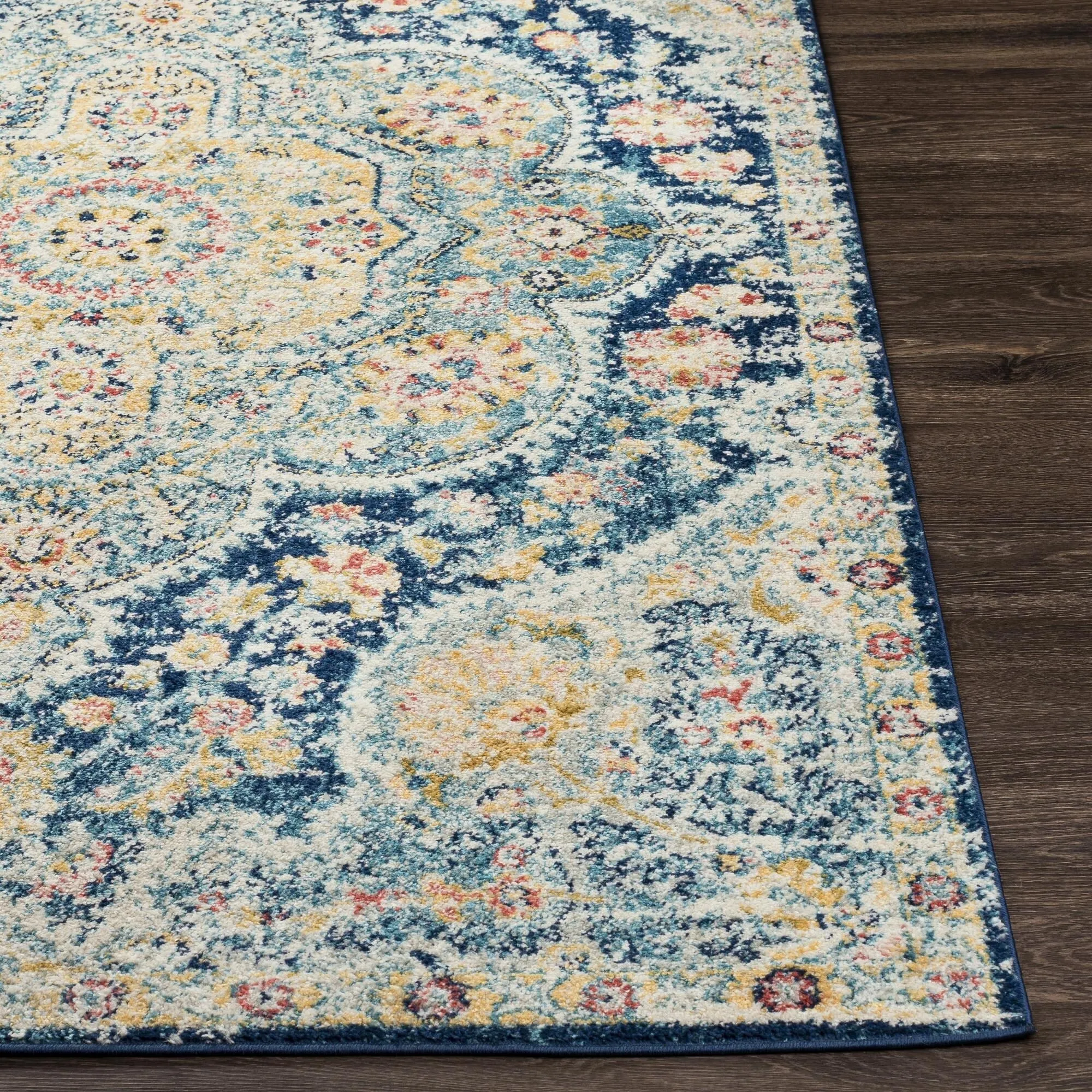 Livabliss Elaziz Updated Traditional Medallion Area Rug