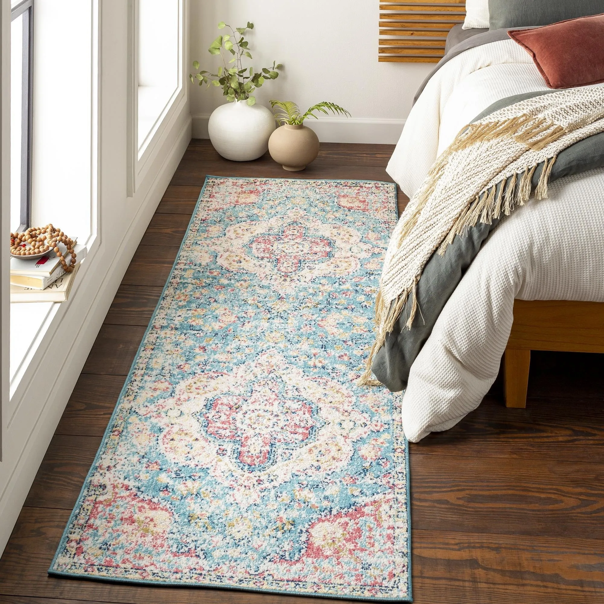 Livabliss Elaziz Updated Traditional Medallion Area Rug