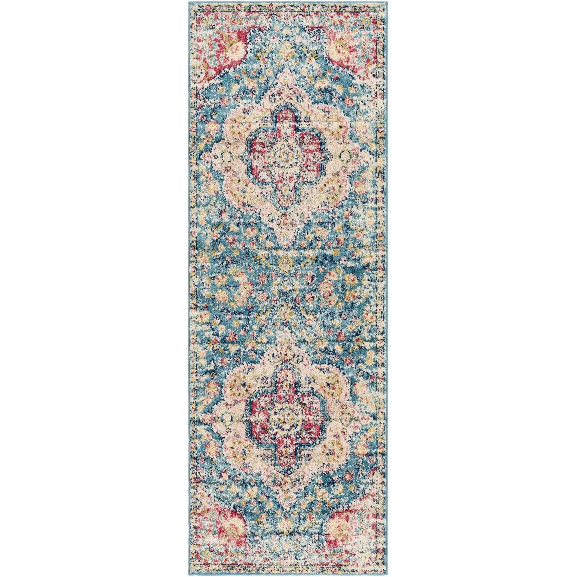 Livabliss Elaziz Updated Traditional Medallion Area Rug