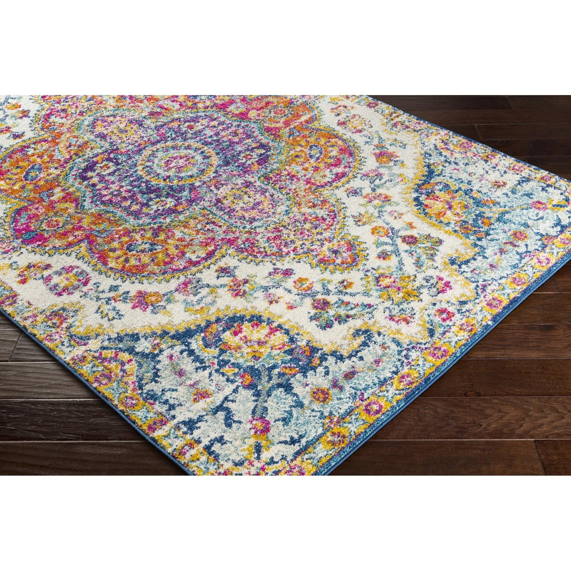 Livabliss Elaziz Updated Traditional Medallion Area Rug