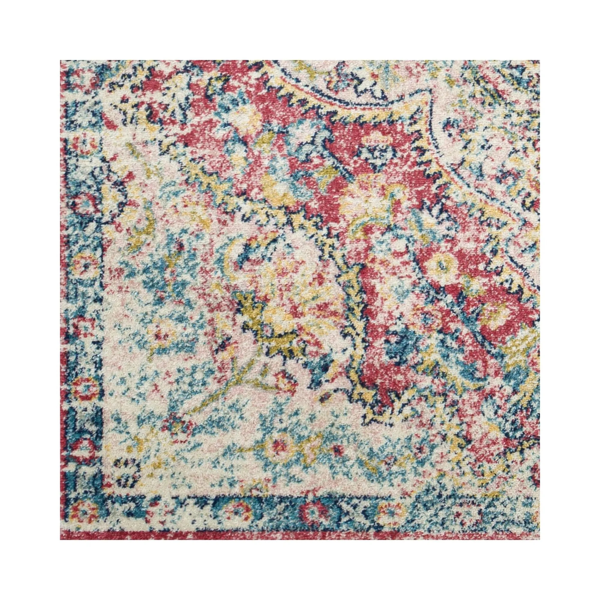 Livabliss Elaziz Updated Traditional Medallion Area Rug